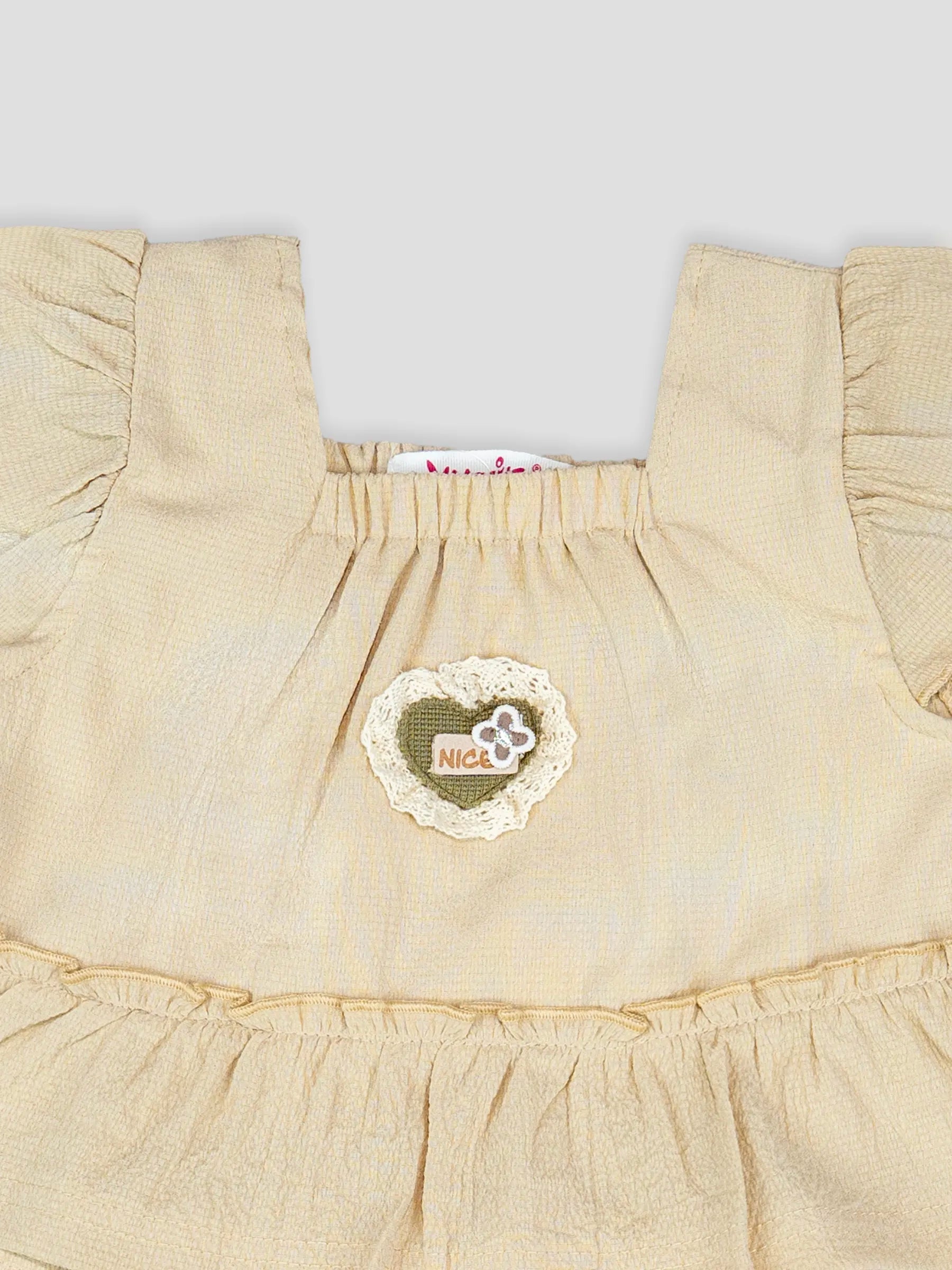 Hap & Hope Cotton Top & Shorts For Baby Girls