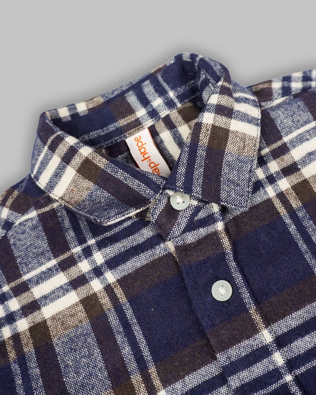 Kids Checked Full Sleeve Casual Shirt
