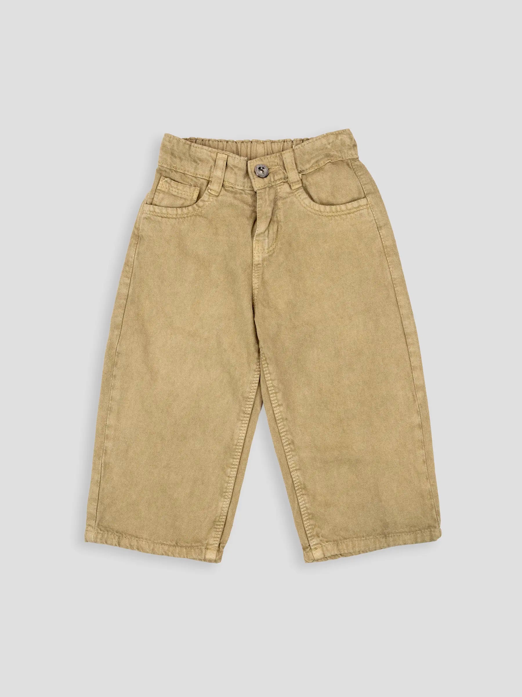 Hap & Hope Unisex Relaxed Fit Plain Denim Jeans For Unisex