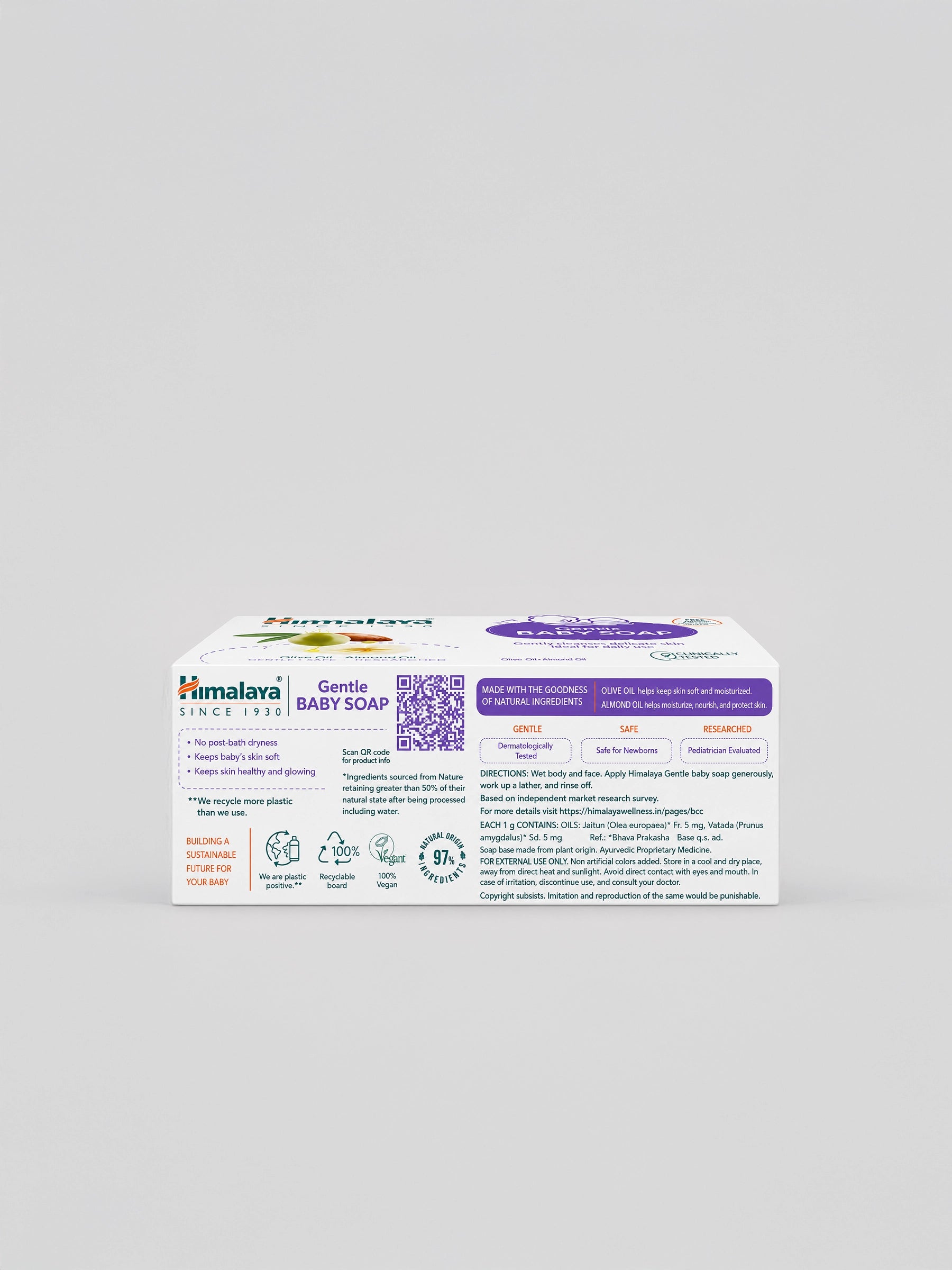 Himalaya Gentle Baby Soap 125 g