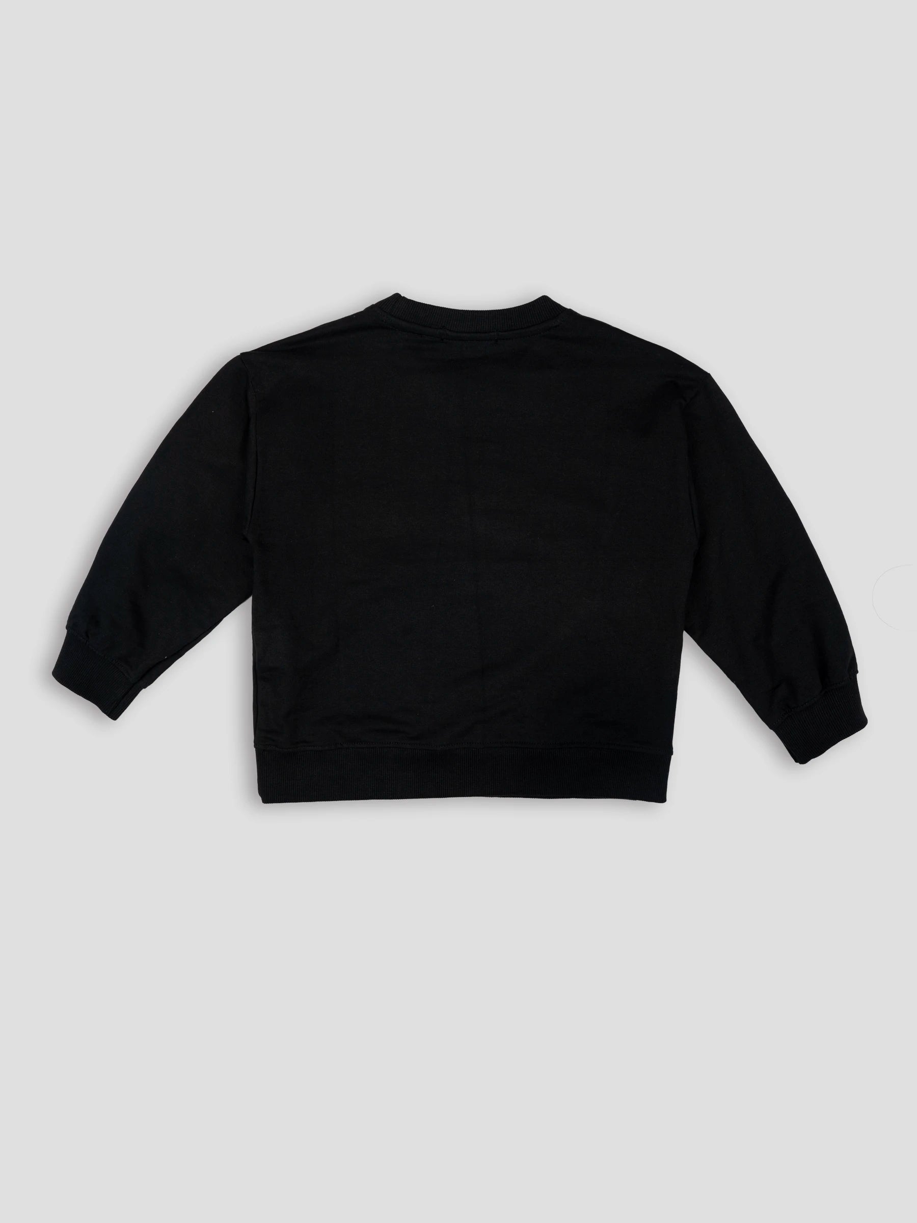 Hap & Hope Boys Printed Relaxed Fit Cotton Full Sleeve Round Neck Sweatshirt