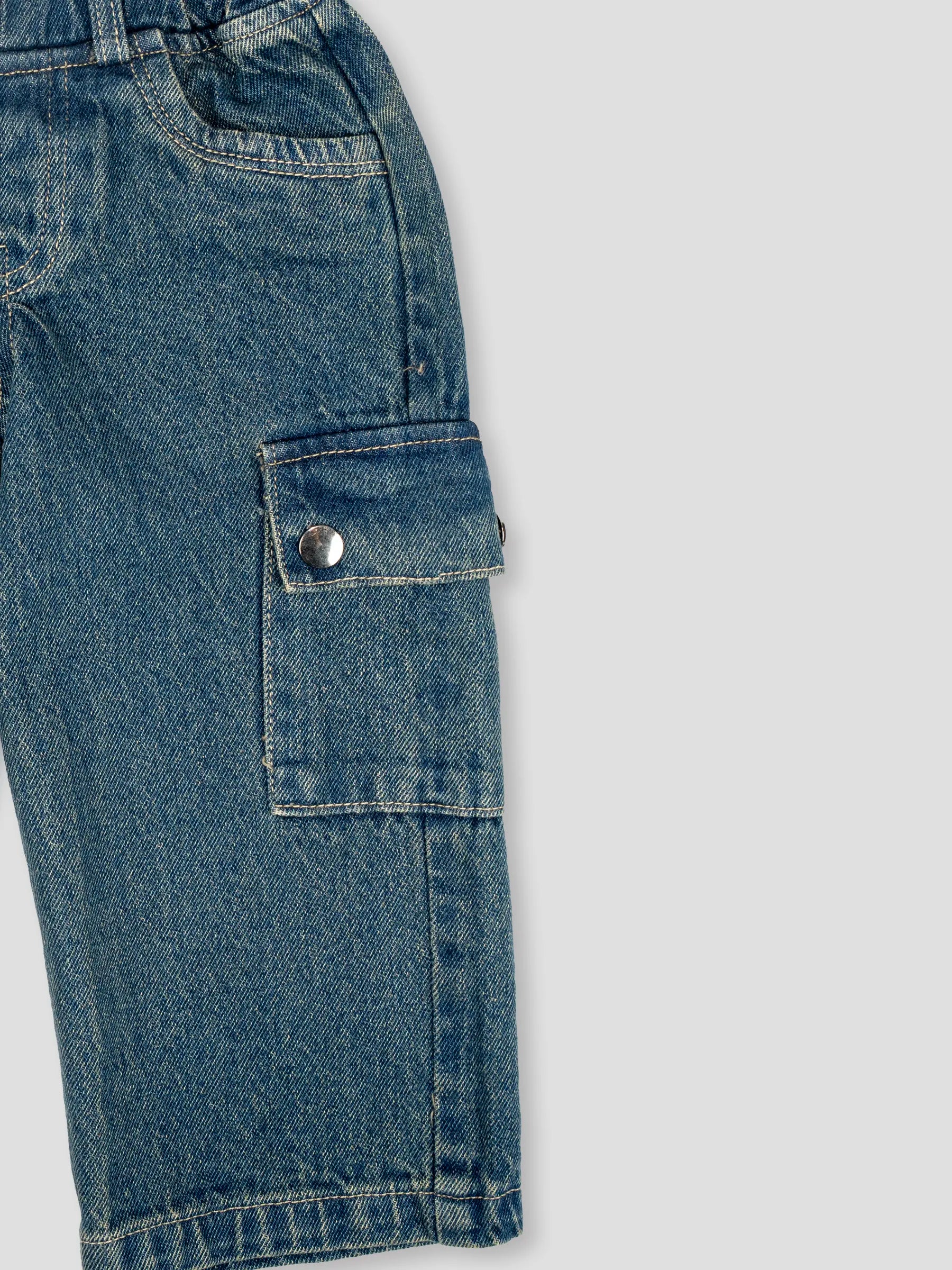 Hap & Hope Unisex Relaxed Fit Denim Pants For Unisex