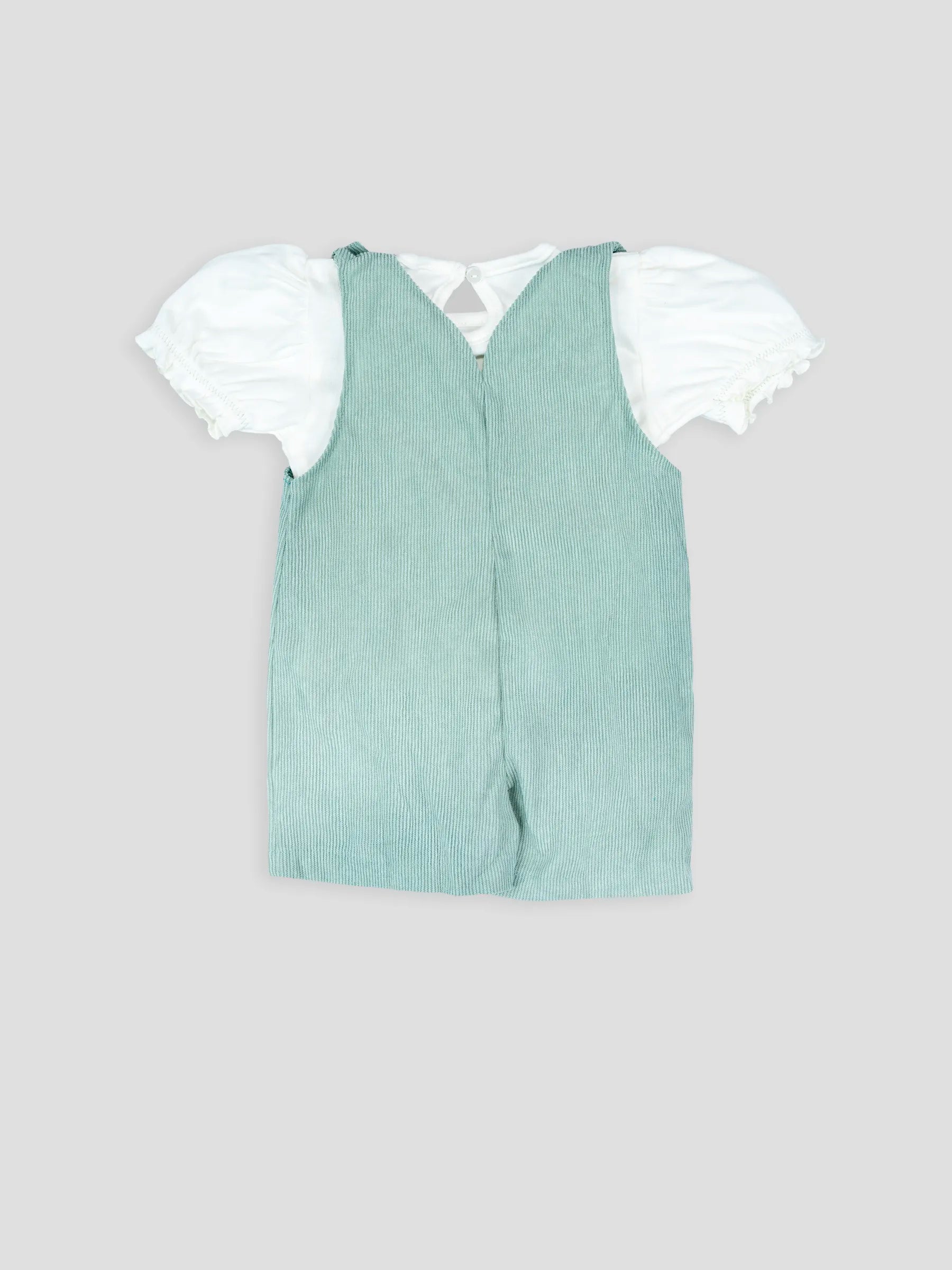Hap & Hope  Corduroy Baba Suit For Baby Girls