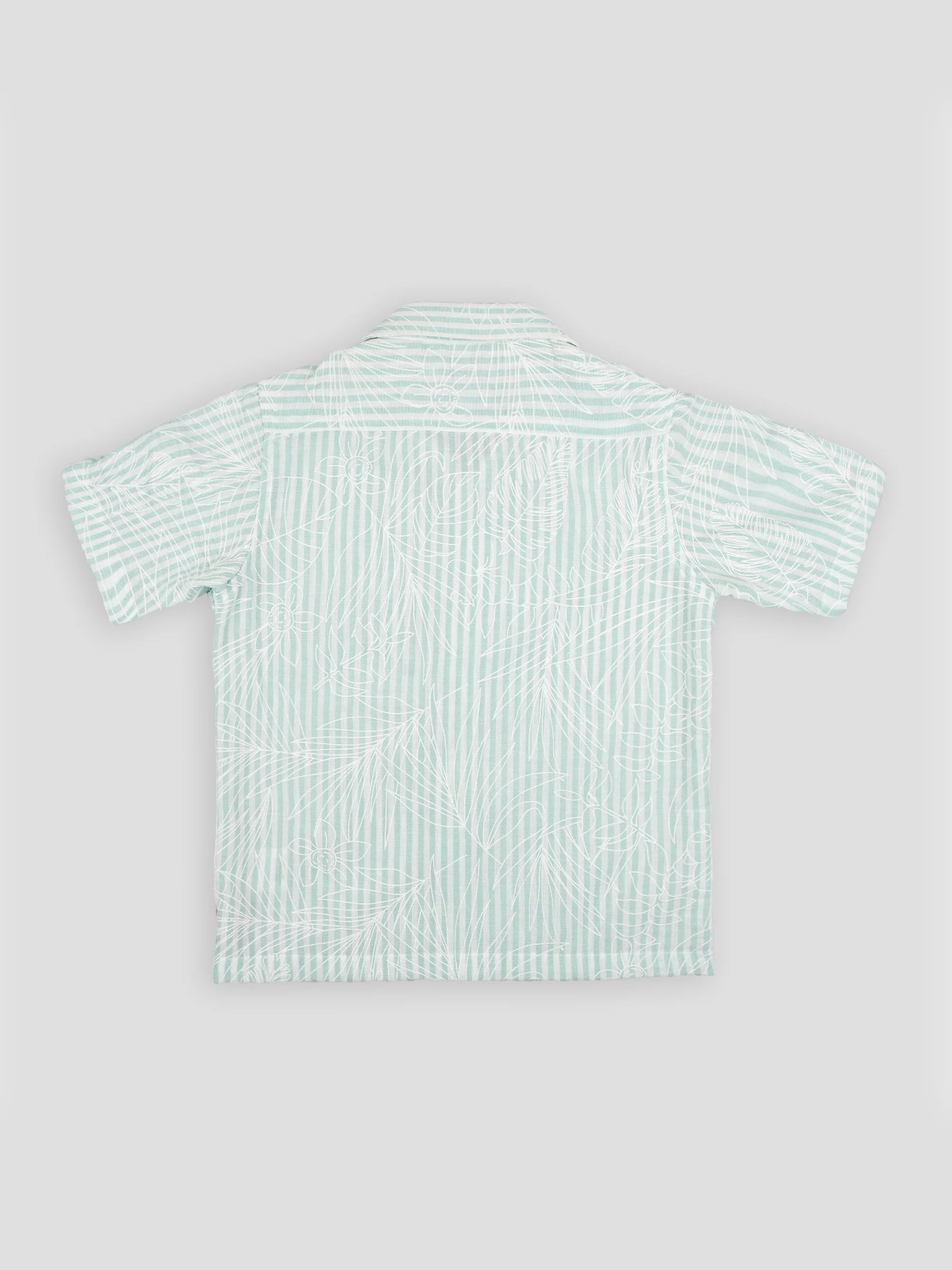 Hap&Hope Printed Camp Collar Half Sleeve Shirt for Boys
