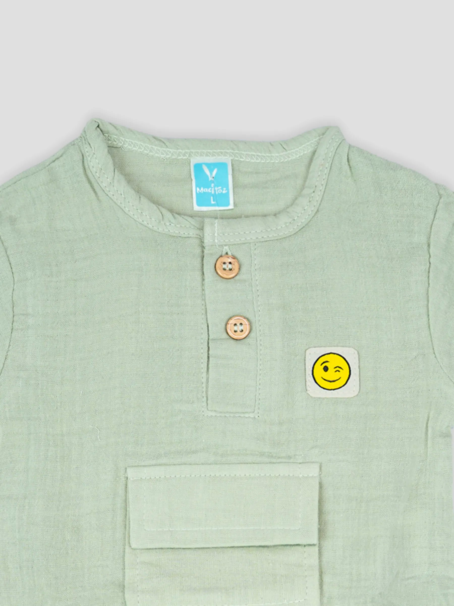Hap & Hope  Cotton Half Sleeve Round Neck T-Shirt & Shorts For Baby Boys