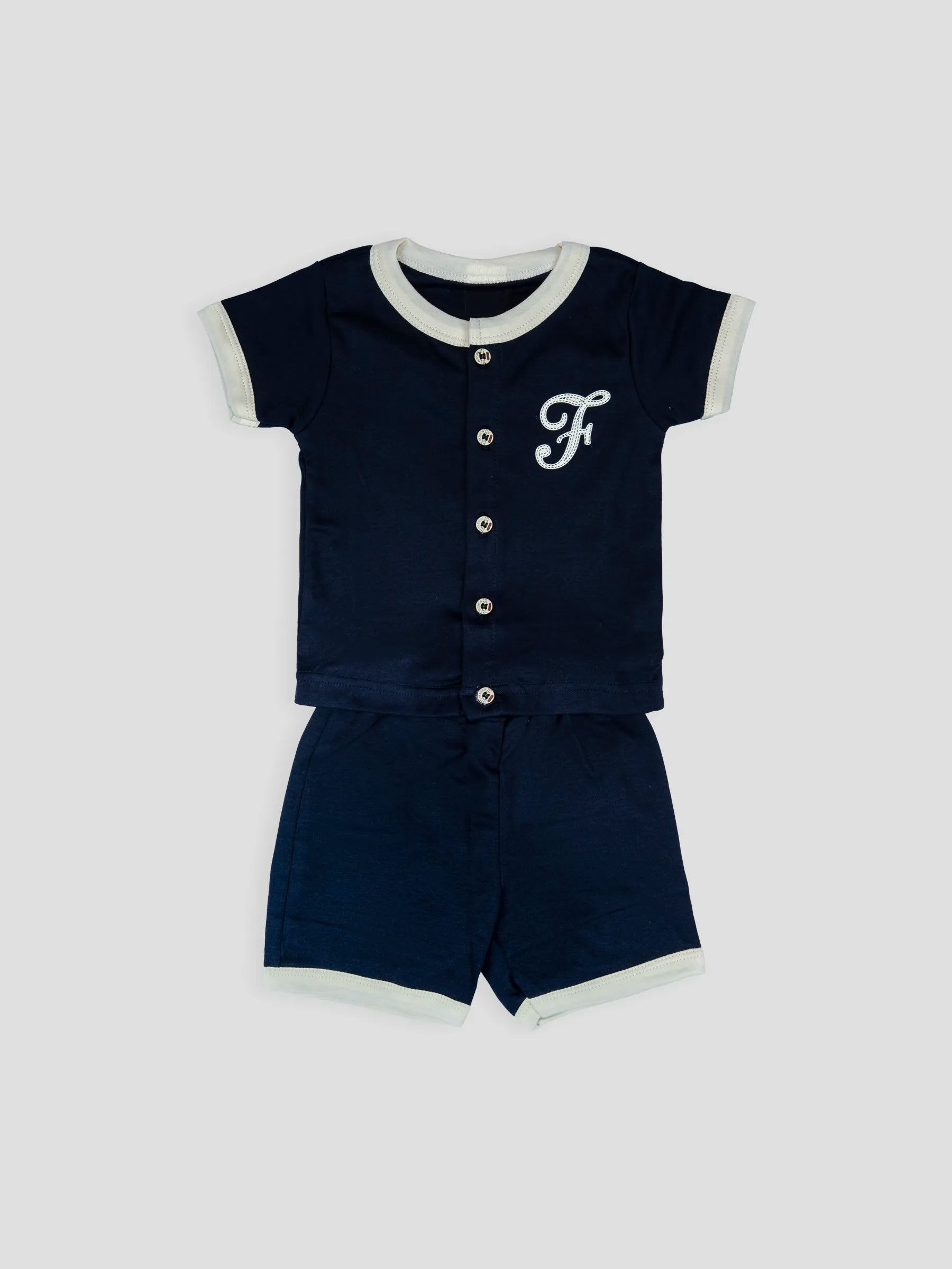 Hap & Hope  Cotton T-Shirt & Shorts For Baby Boys