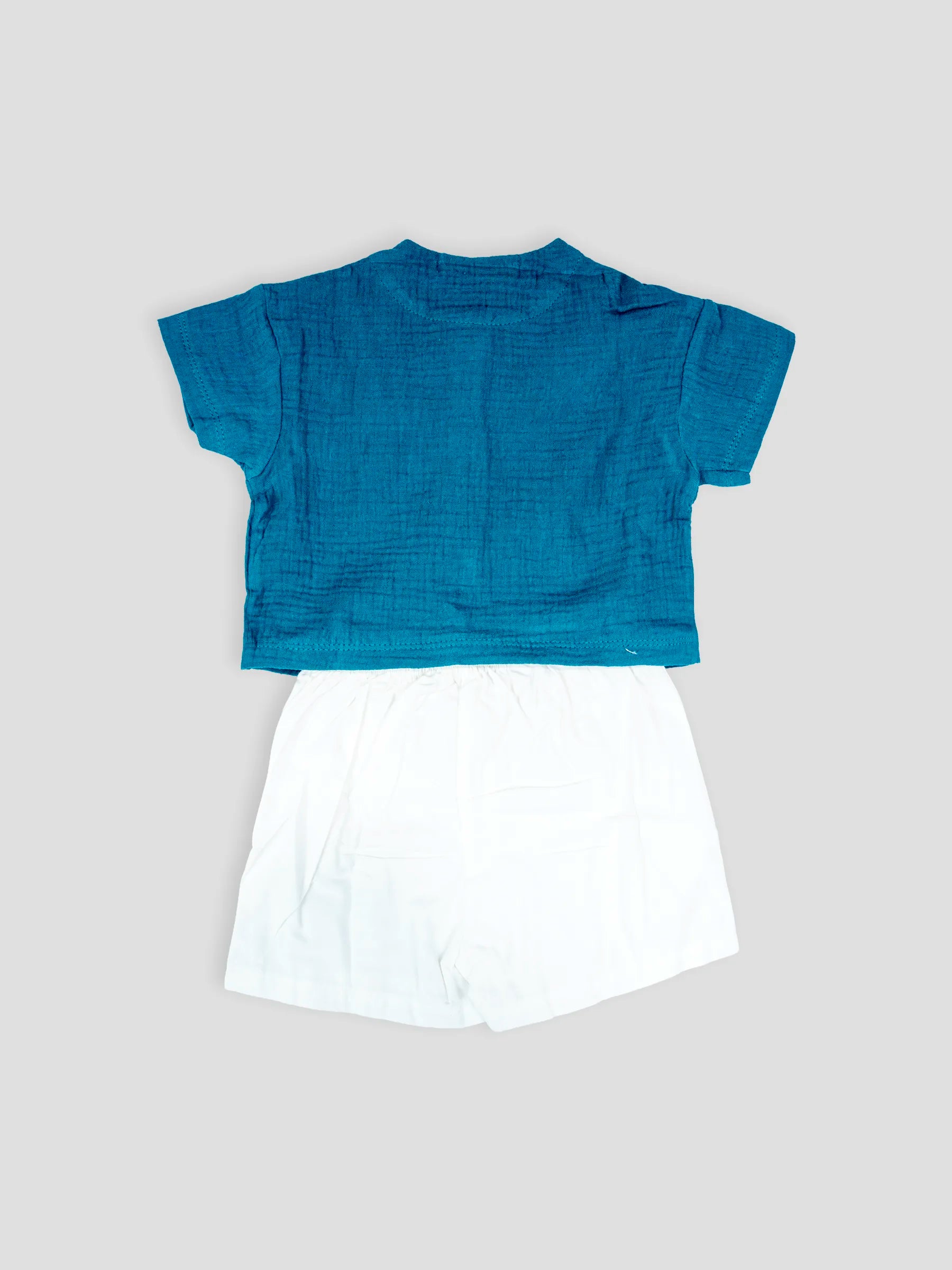 Hap & Hope Cotton Top & Shorts For Baby Girls