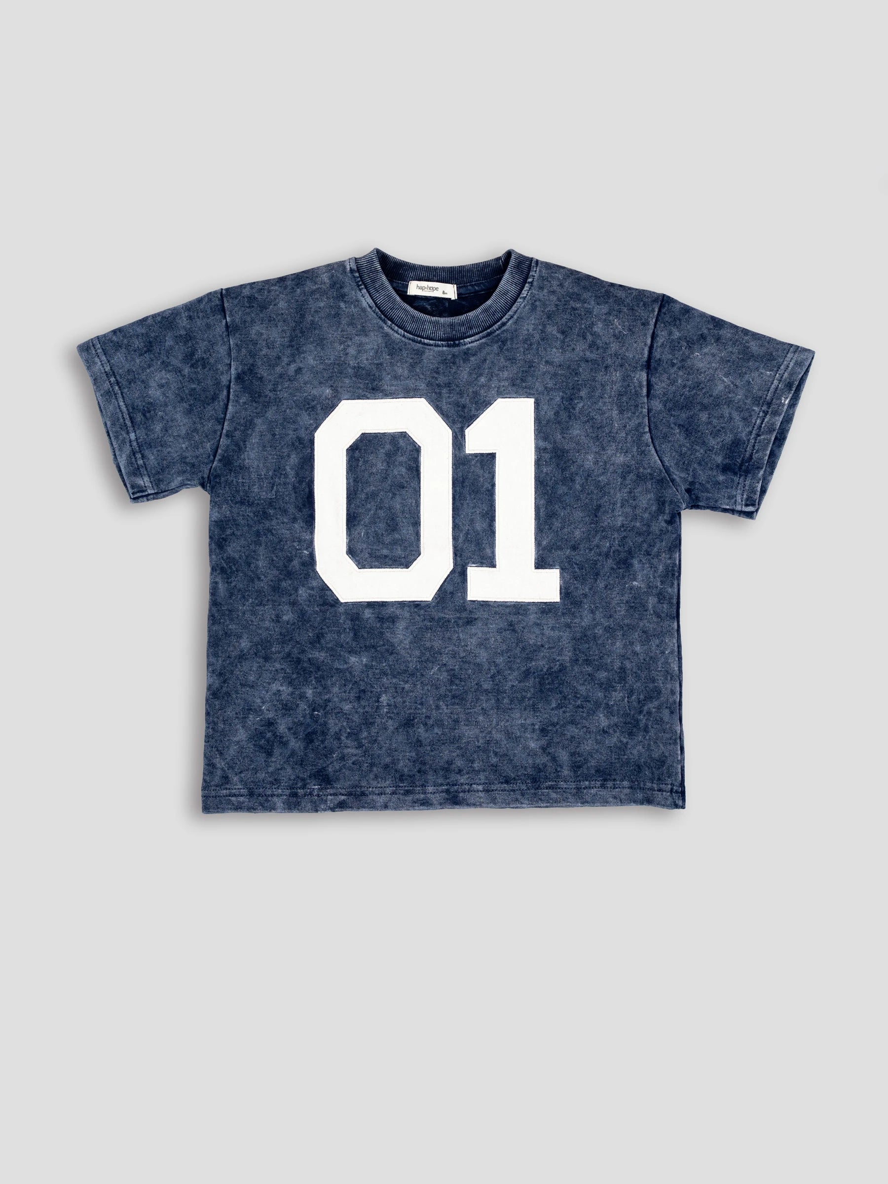 Hap&Hope Printed Round Neck Half Sleeve T-Shirt for Boys