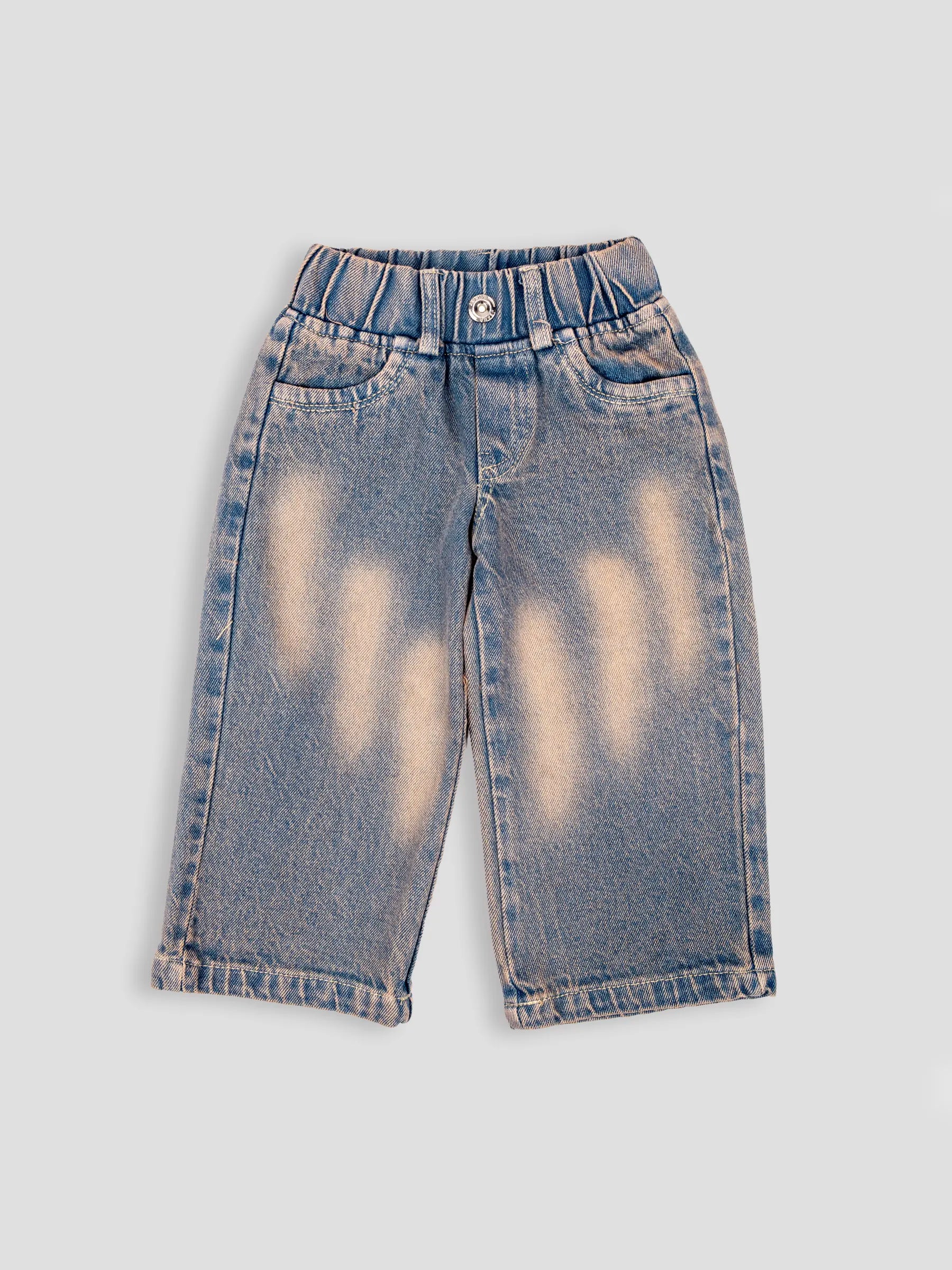 Hap & Hope Unisex Relaxed Fit Denim Pants For Unisex
