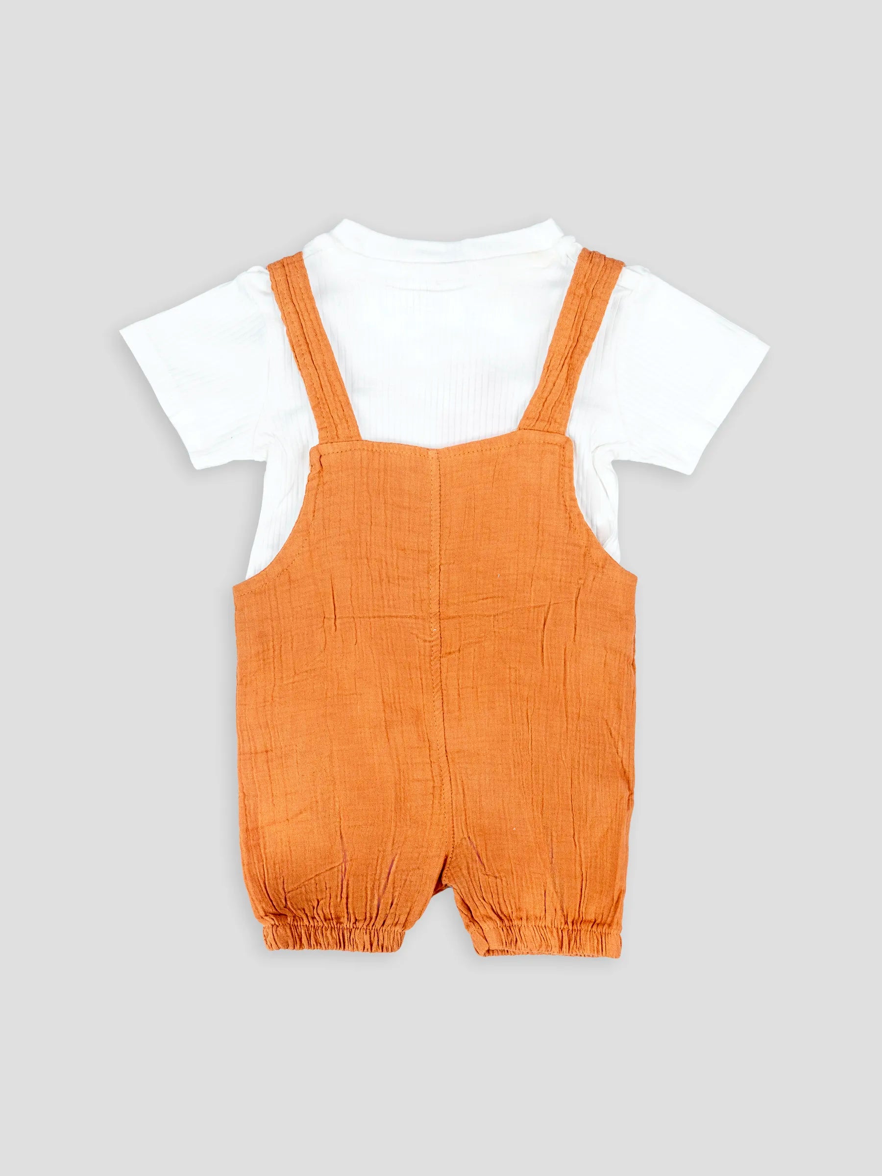 Hap & Hope Cotton Half Sleeve Chinese Neck Baba  Suit For Baby Boys