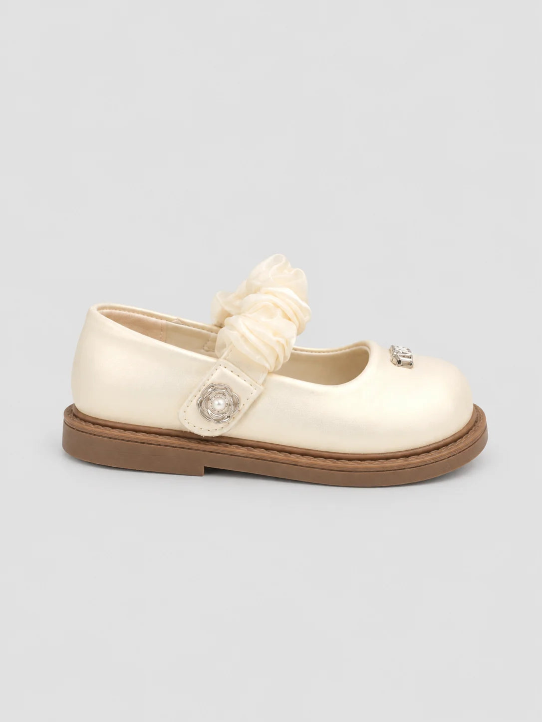 Hap & Hope Bow Detail Casual Shoes For Girls