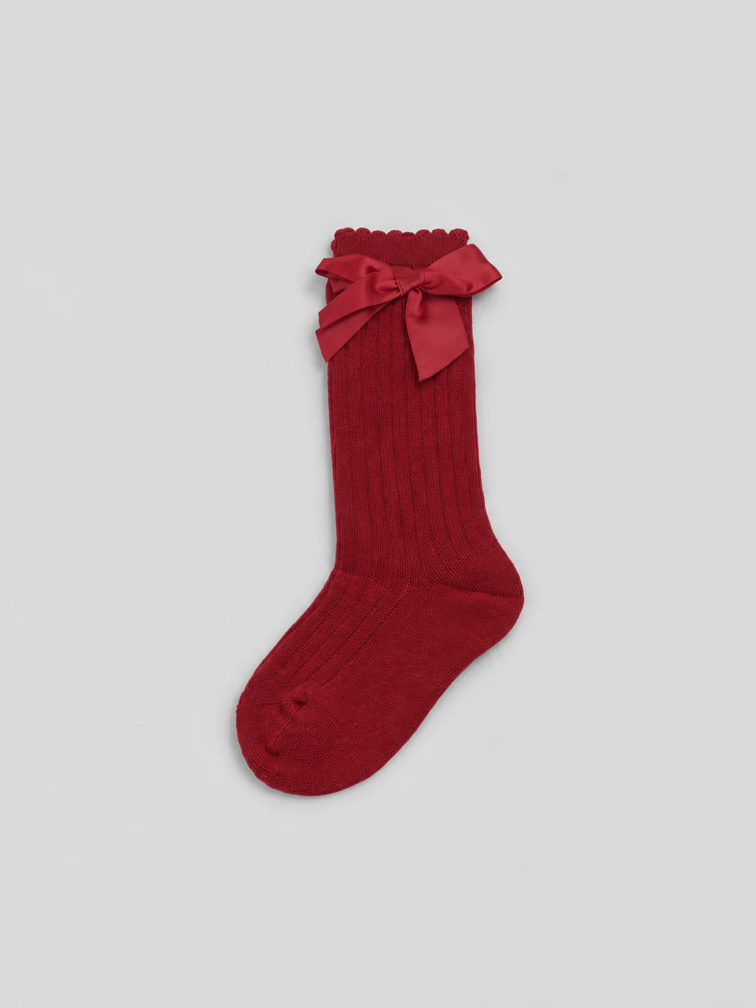 Hap & Hope  Bow Detail Knee-High Socks