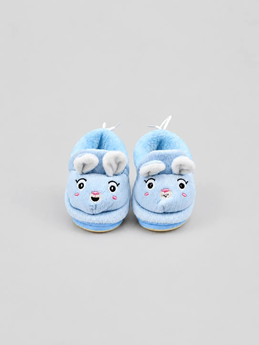 Hap & Hope  Bunny Soft Plush Booties  For Newborn Babies