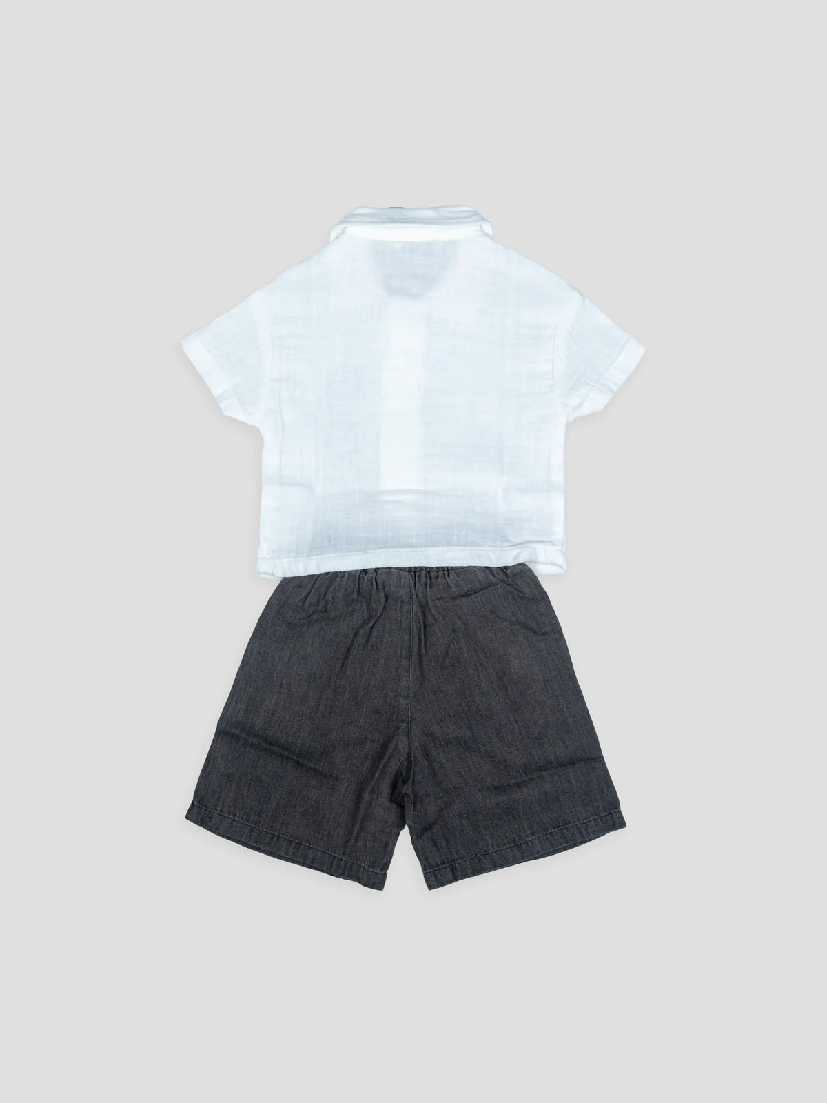 Hap & Hope Casual Cotton Shirt & Shorts  For Baby Boys