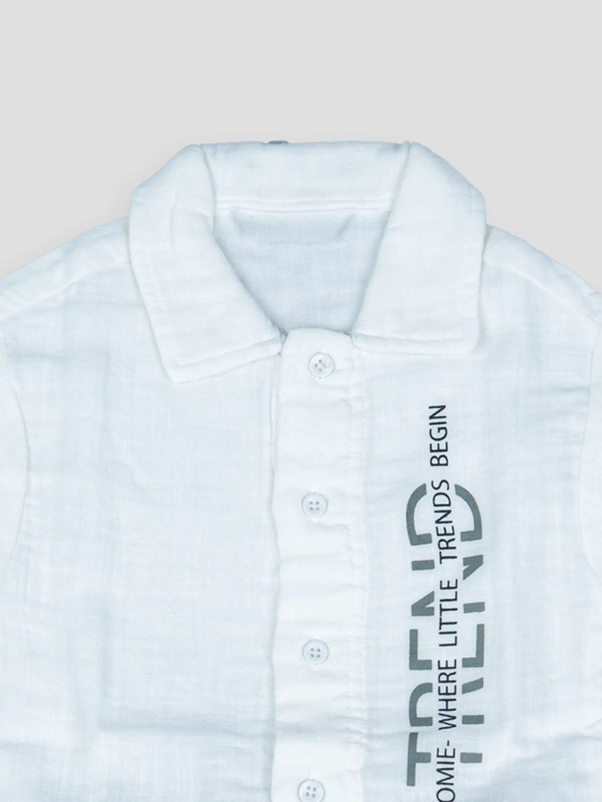 Hap & Hope Casual Cotton Shirt & Shorts  For Baby Boys