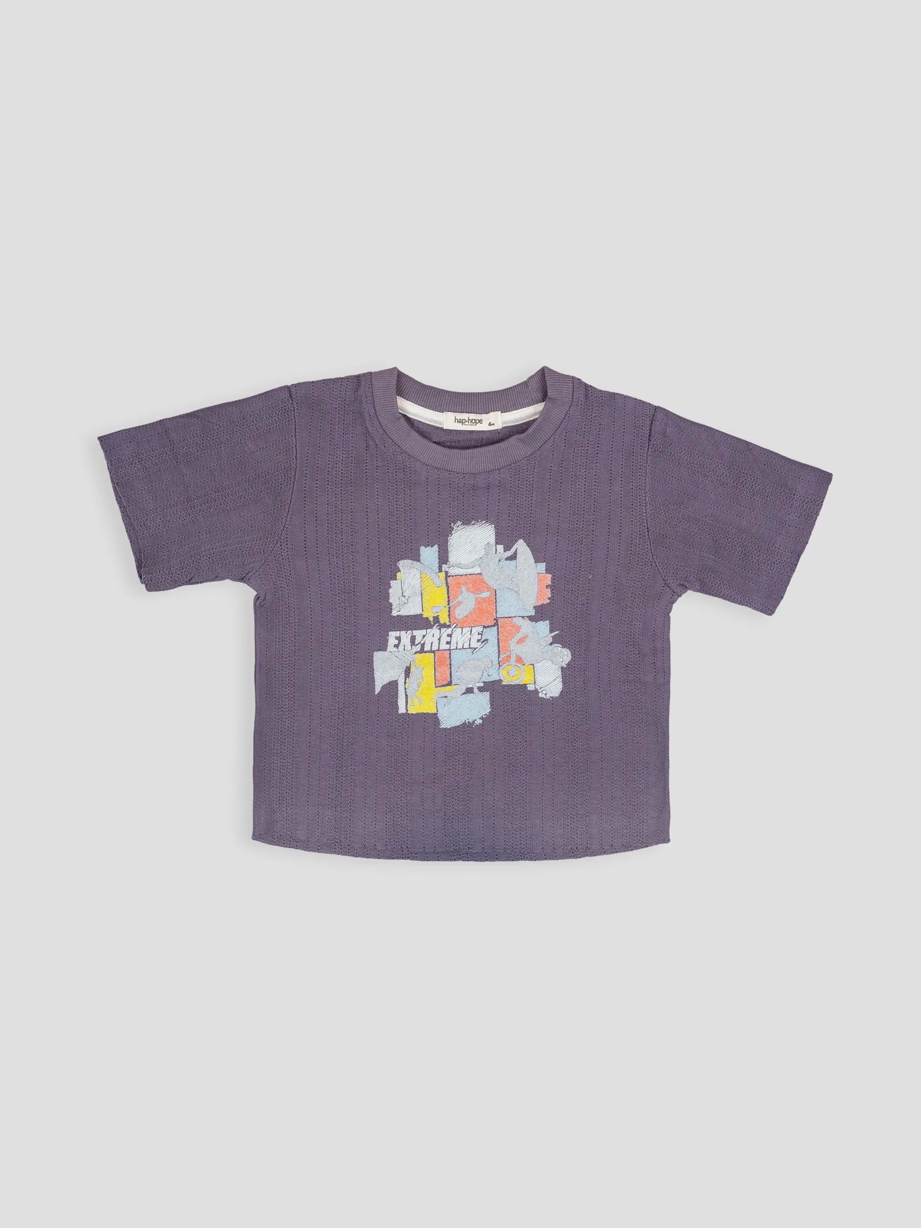 Hap & Hope  Comfortable Printed Cotton Casual T-Shirt For Girls