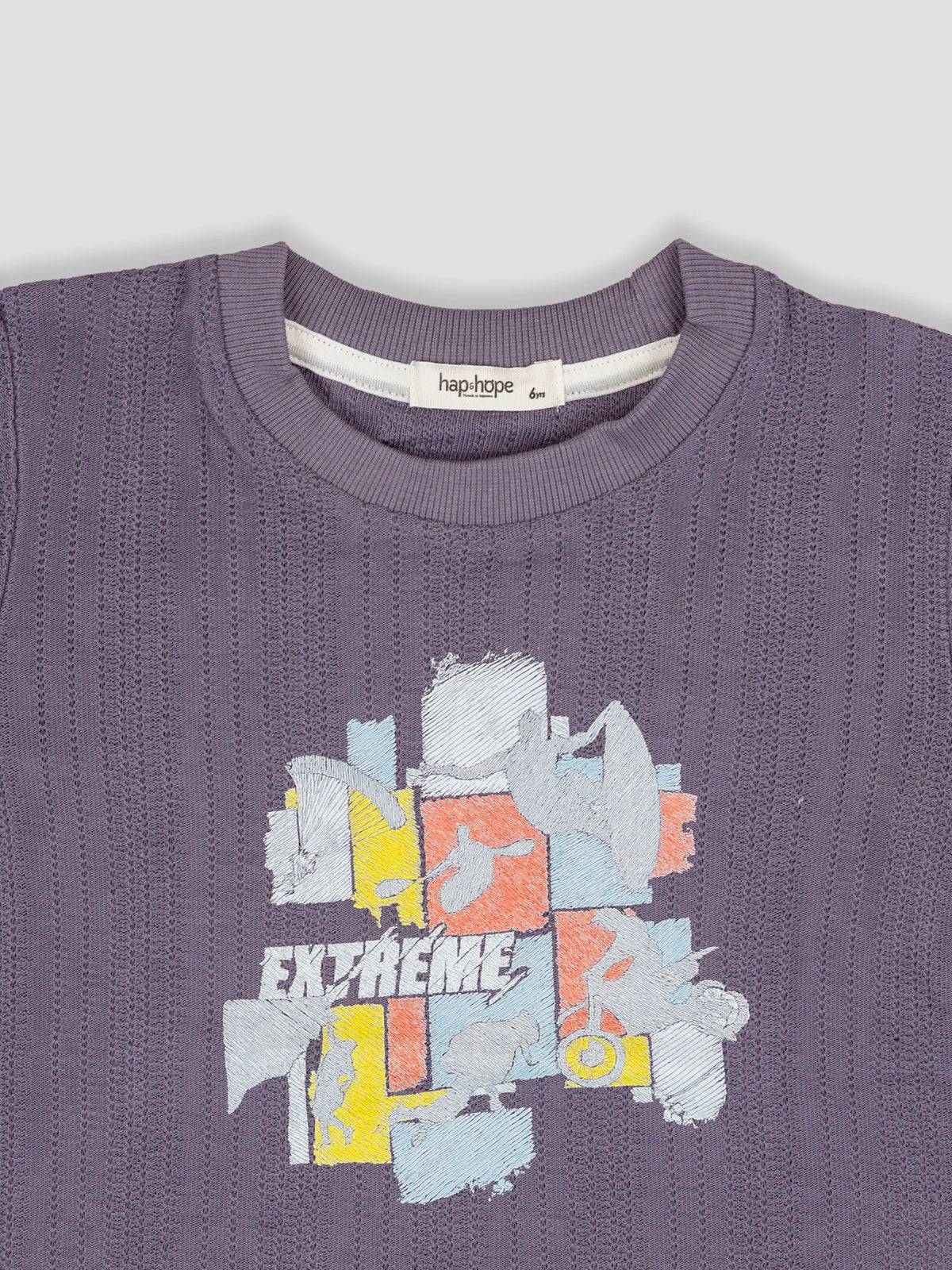 Hap & Hope  Comfortable Printed Cotton Casual T-Shirt For Girls