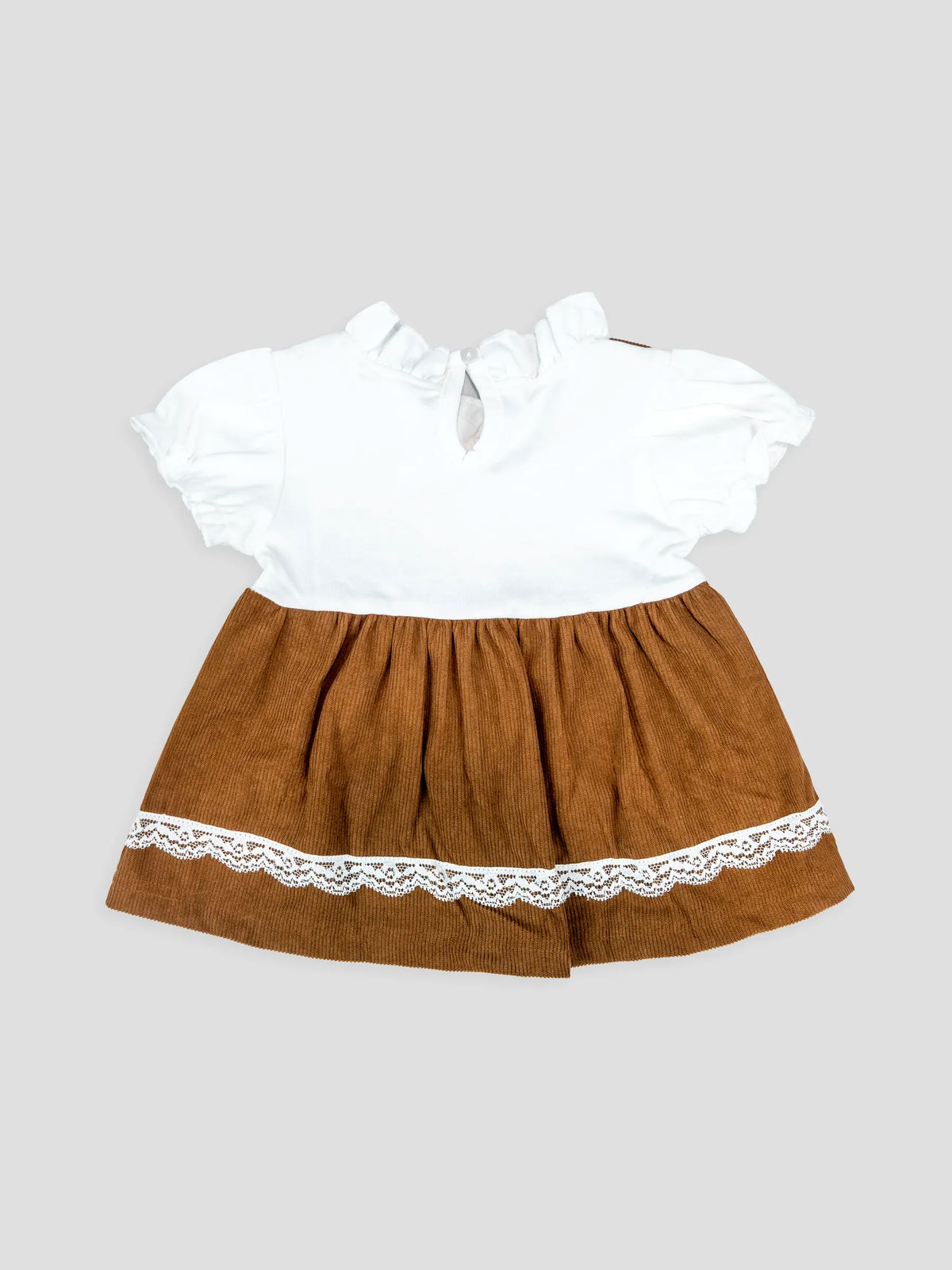 Hap & Hope  Corduroy Pinafore Frock  For Girls