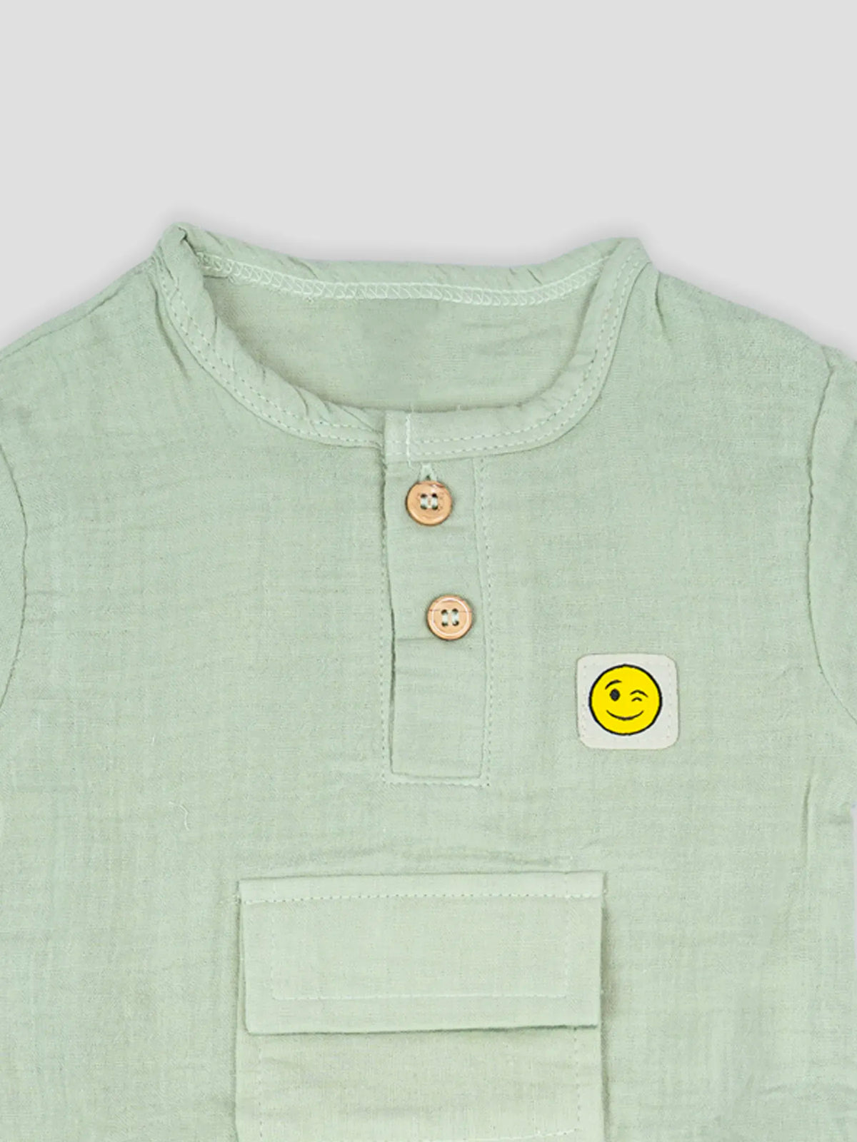 Hap & Hope  Cotton Half Sleeve Round Neck T-Shirt & Shorts For Baby Boys