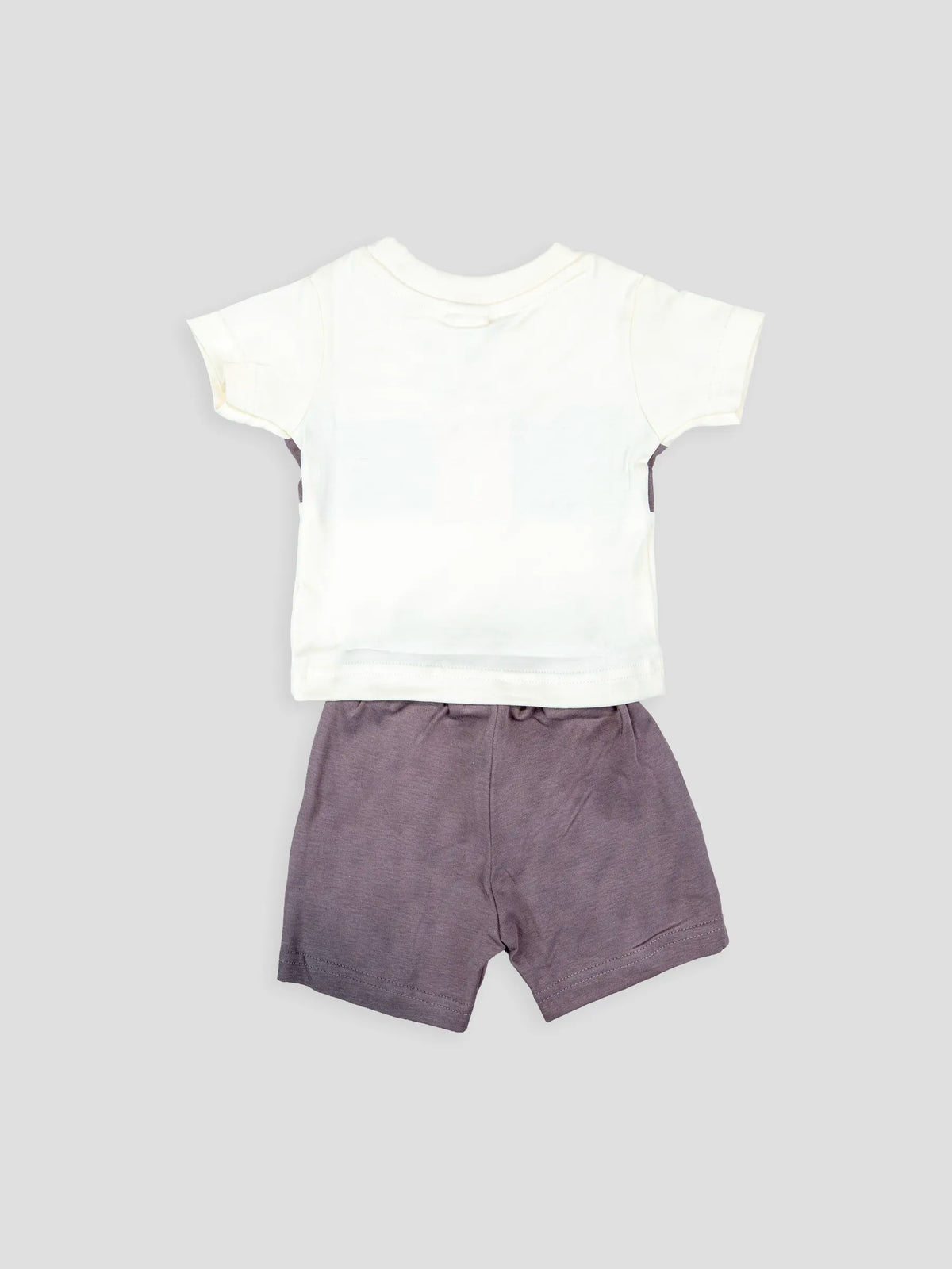 Hap & Hope  Cotton Printed T-Shirt & Shorts For Baby Boys