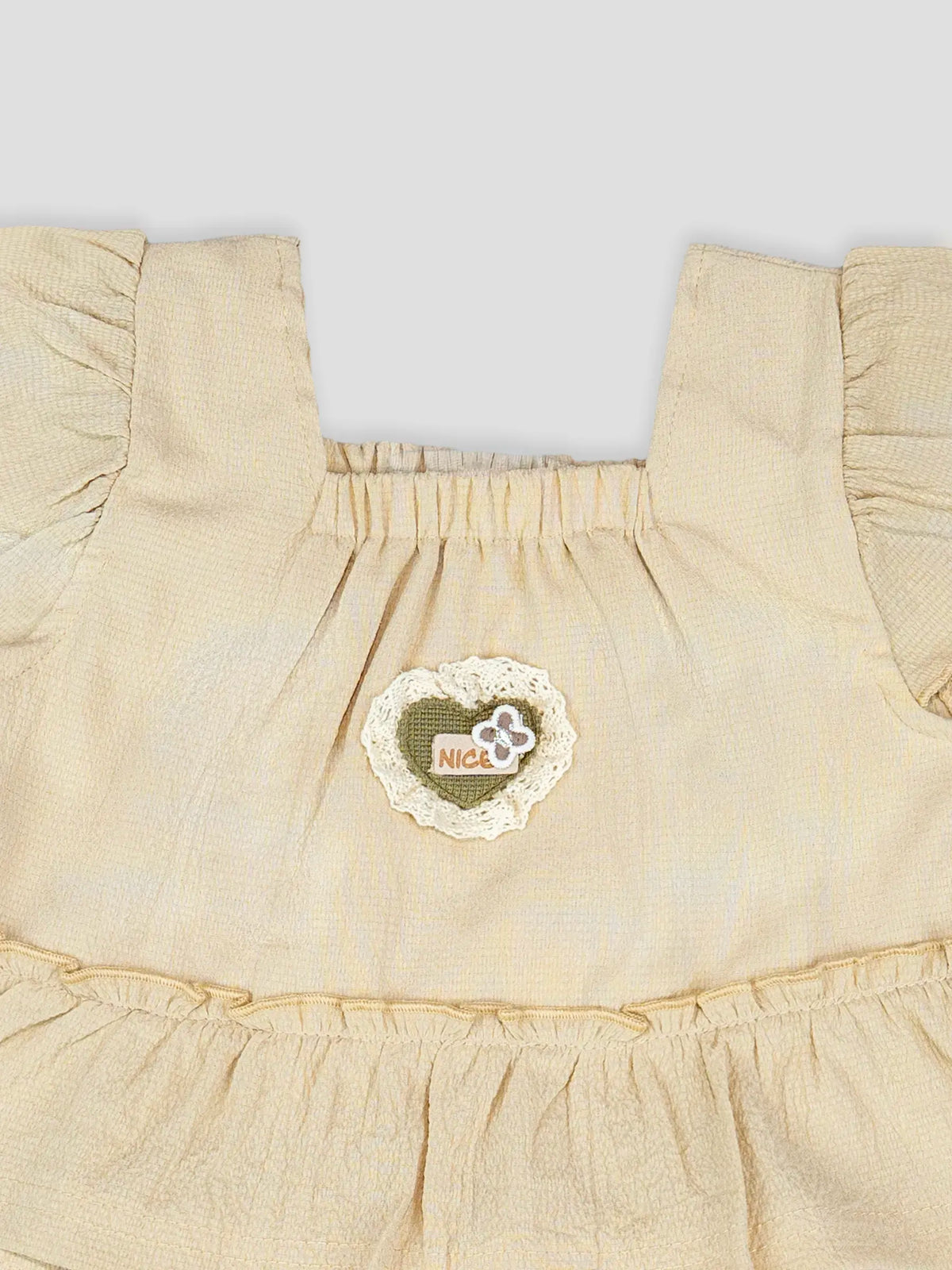 Hap & Hope Cotton Top & Shorts For Baby Girls