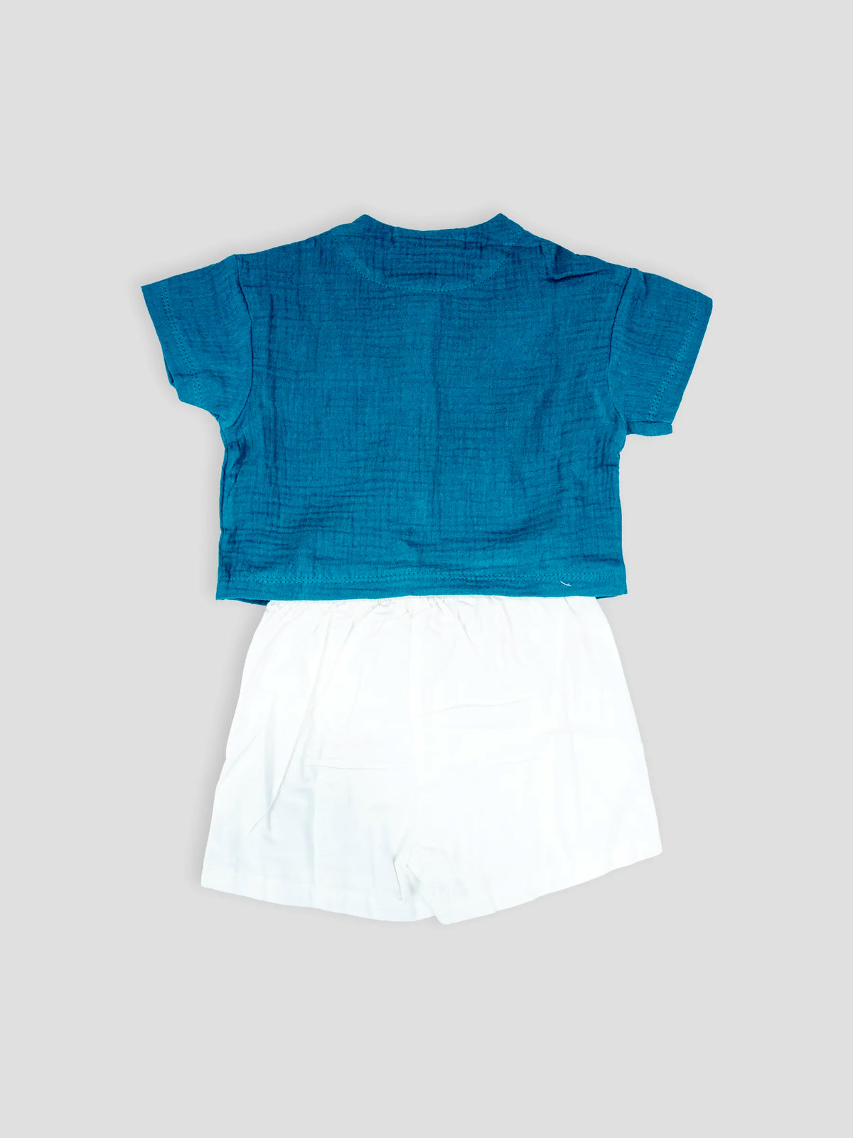 Hap & Hope Cotton Top & Shorts For Baby Girls