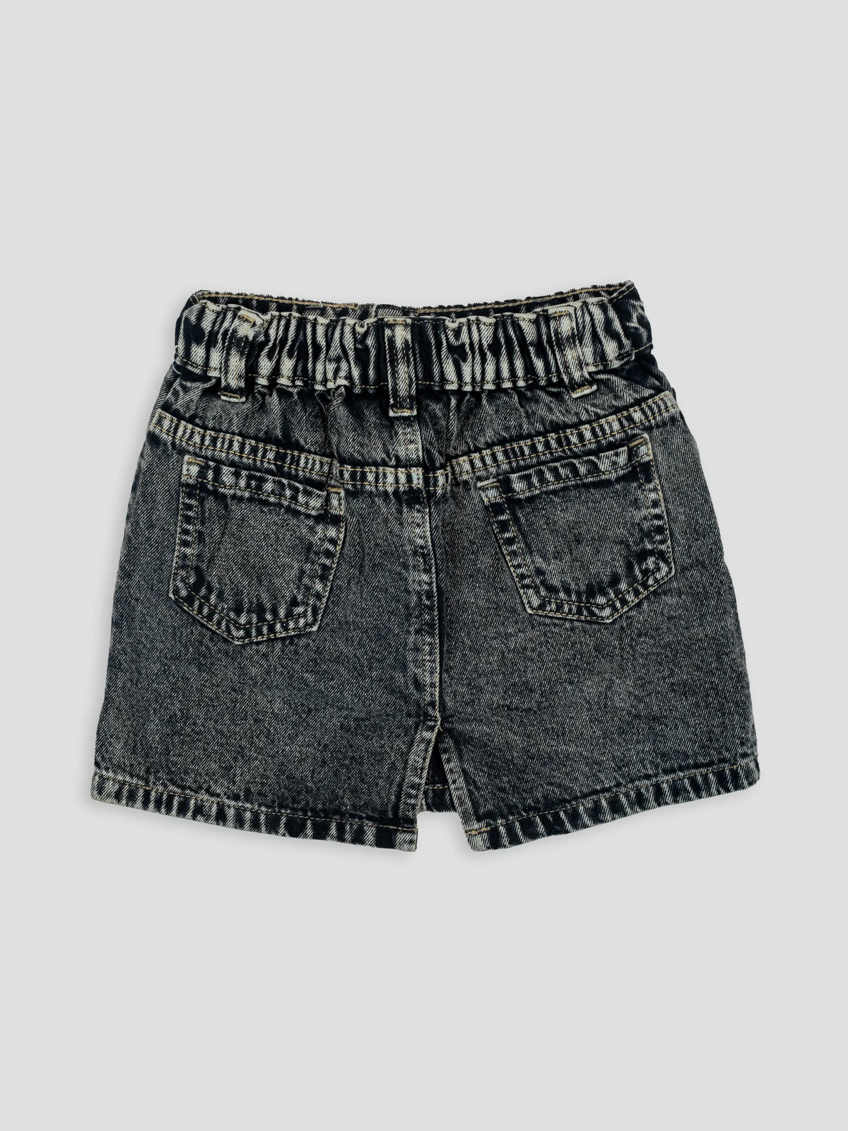 Hap & Hope Denim Casual Skirt For Girls