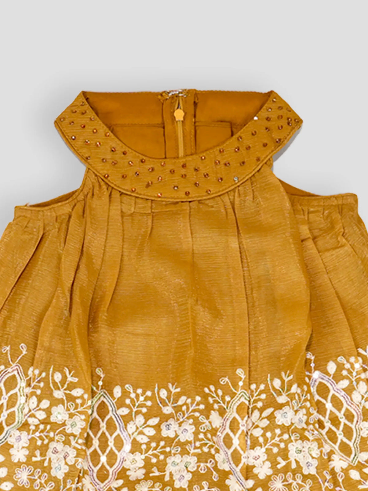 Hap & Hope  Embroidered Sharara Suit  with Dupatta For Girls