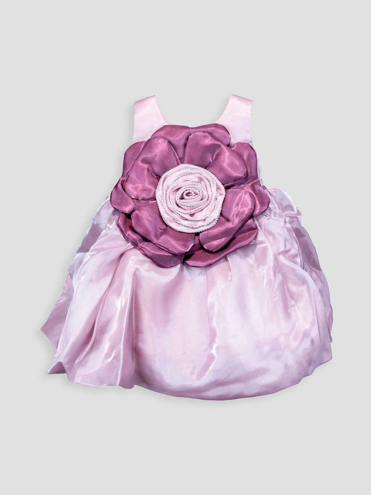 Hap & Hope  Floral Applique Party Wear Frock For Girls