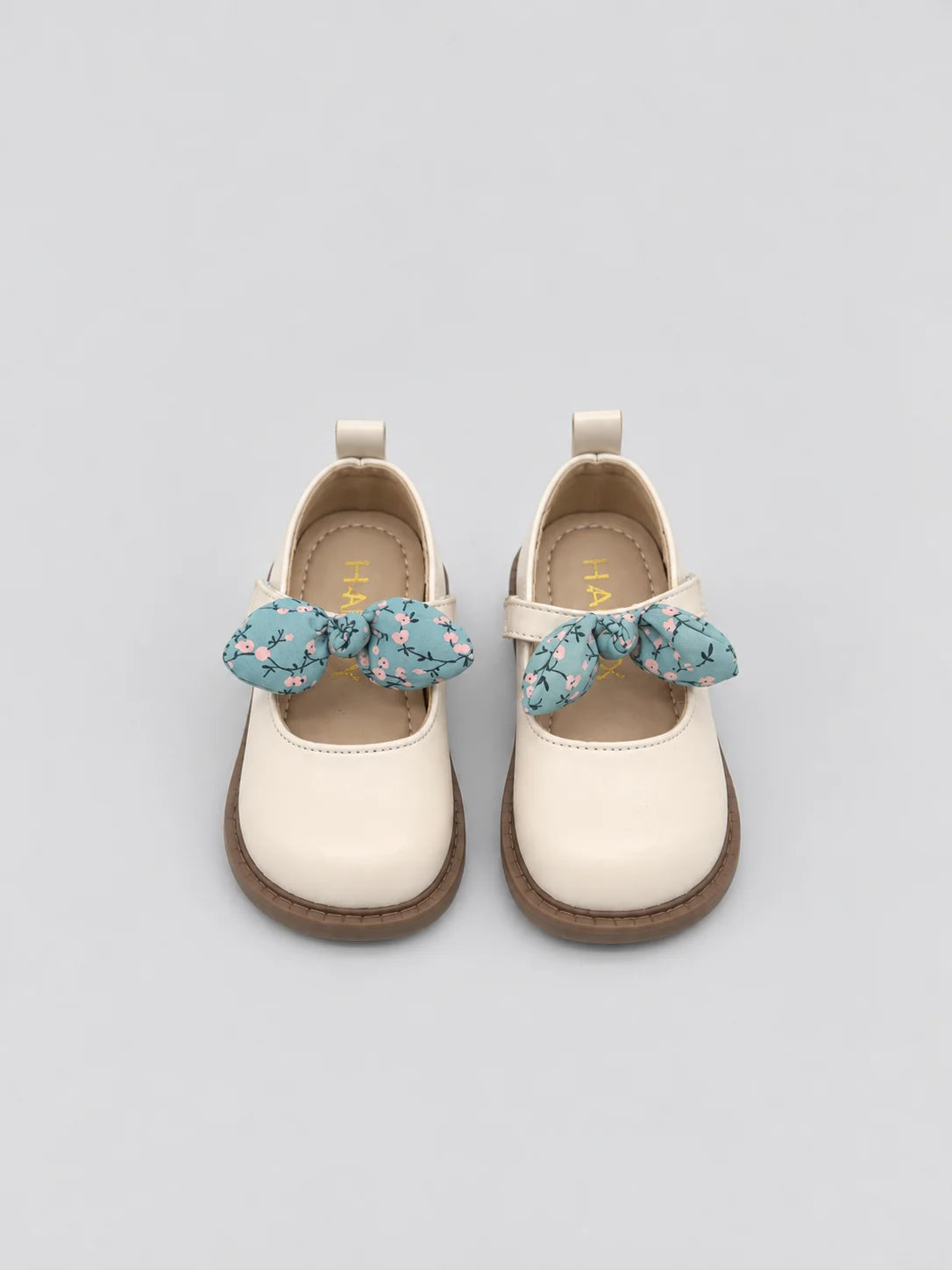 Hap & Hope  Floral Bow Strap Sandals For Girls