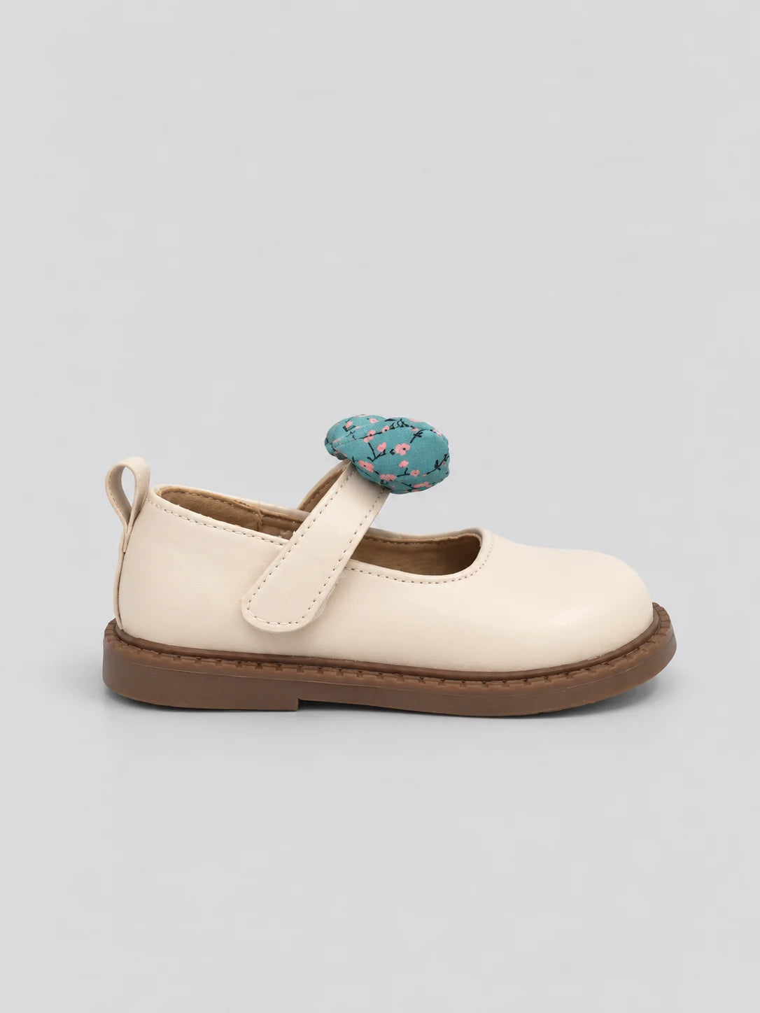 Hap & Hope  Floral Bow Strap Sandals For Girls