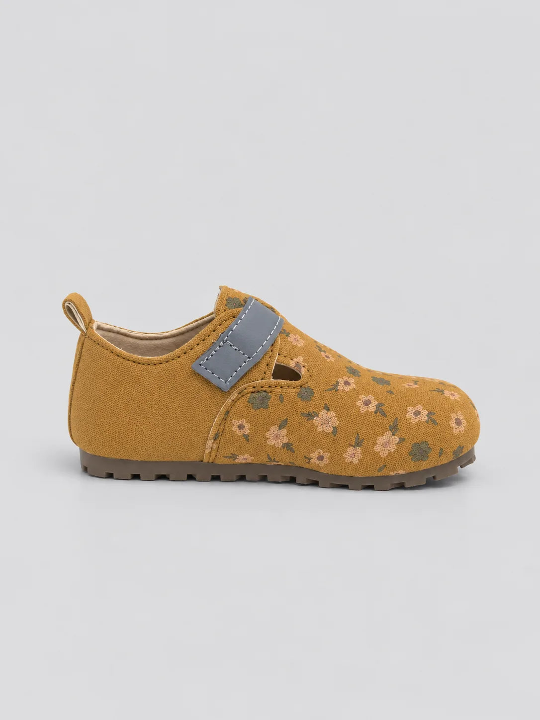 Hap & Hope  Floral Printed Buckle Strap Sandals For Girls