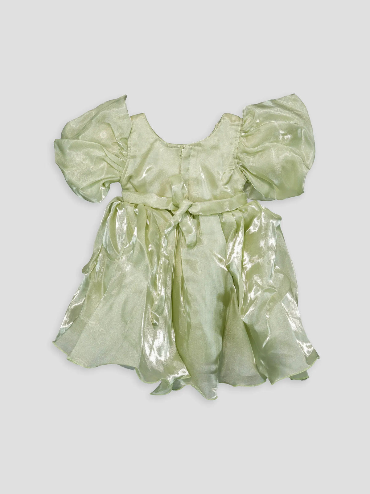 Hap & Hope  Floral  Puff Sleeve Party Wear Frock For Girls