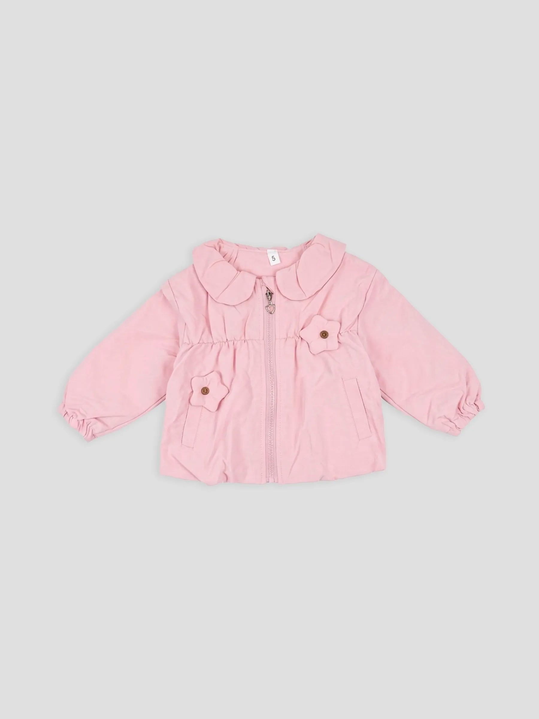 Hap & Hope  Full Sleeve Collar Jacket For Girls