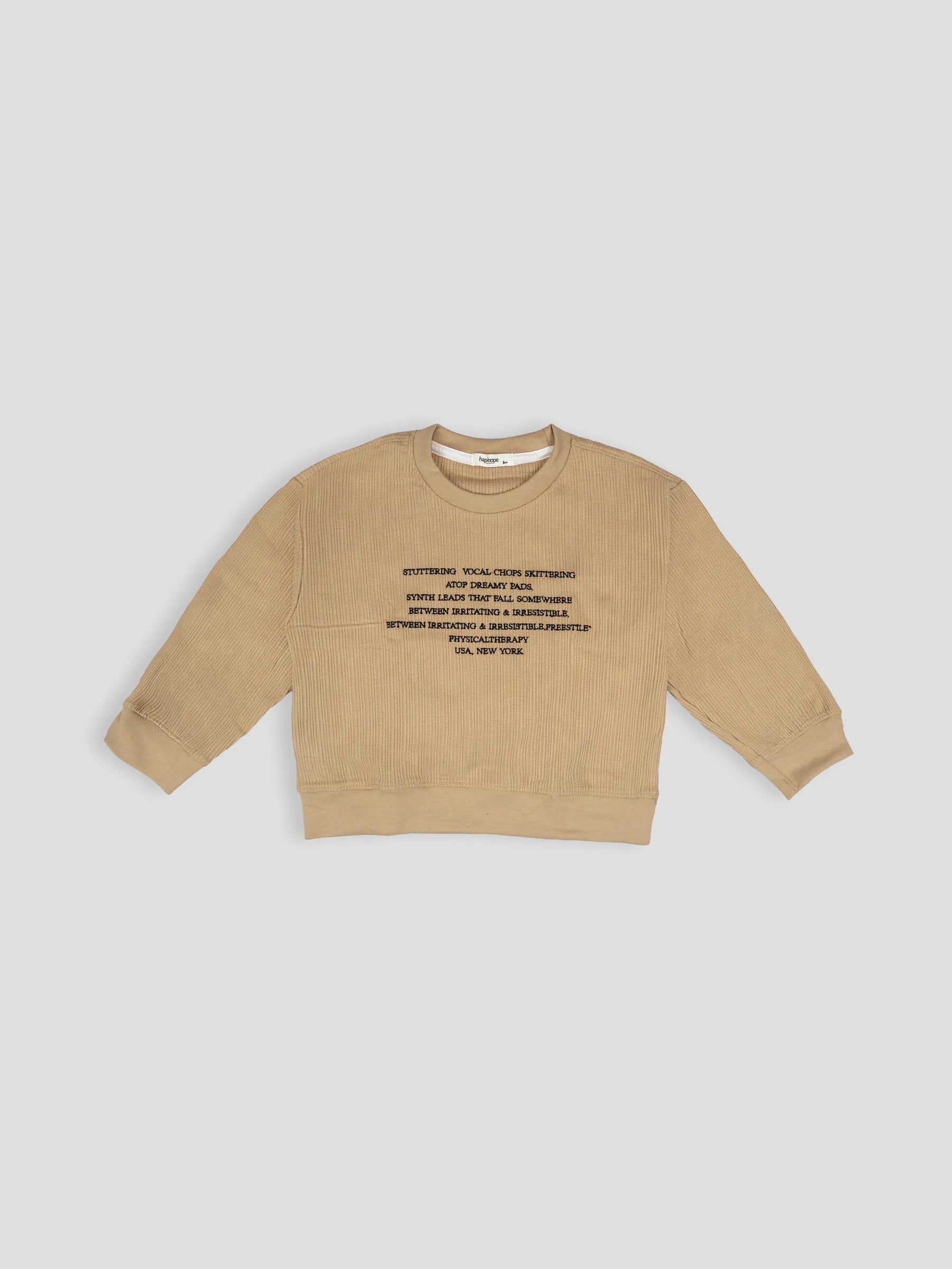 Hap & Hope  Full Sleeve Cotton T-Shirt For Boys
