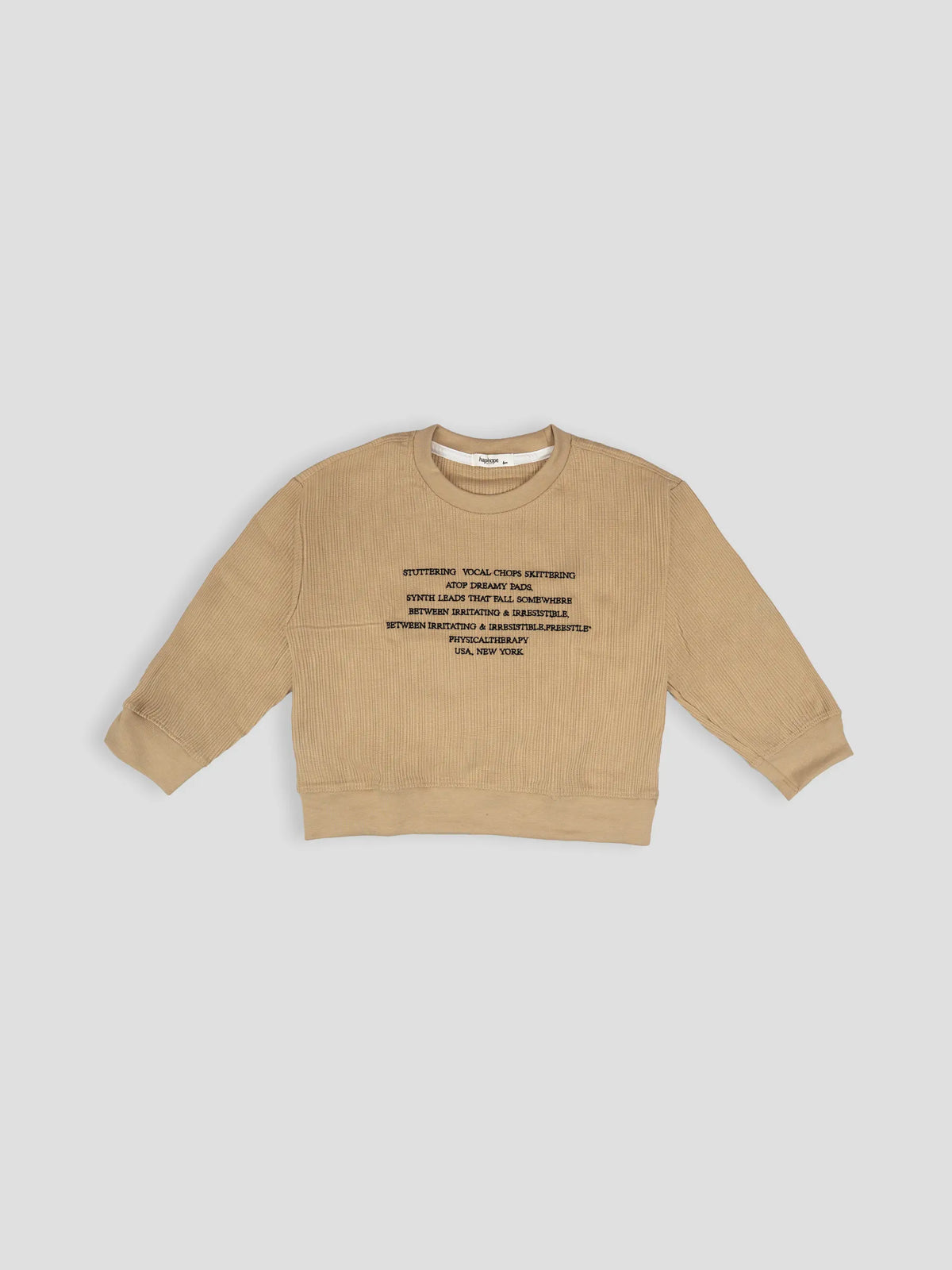 Hap & Hope  Full Sleeve Cotton T-Shirt For Boys