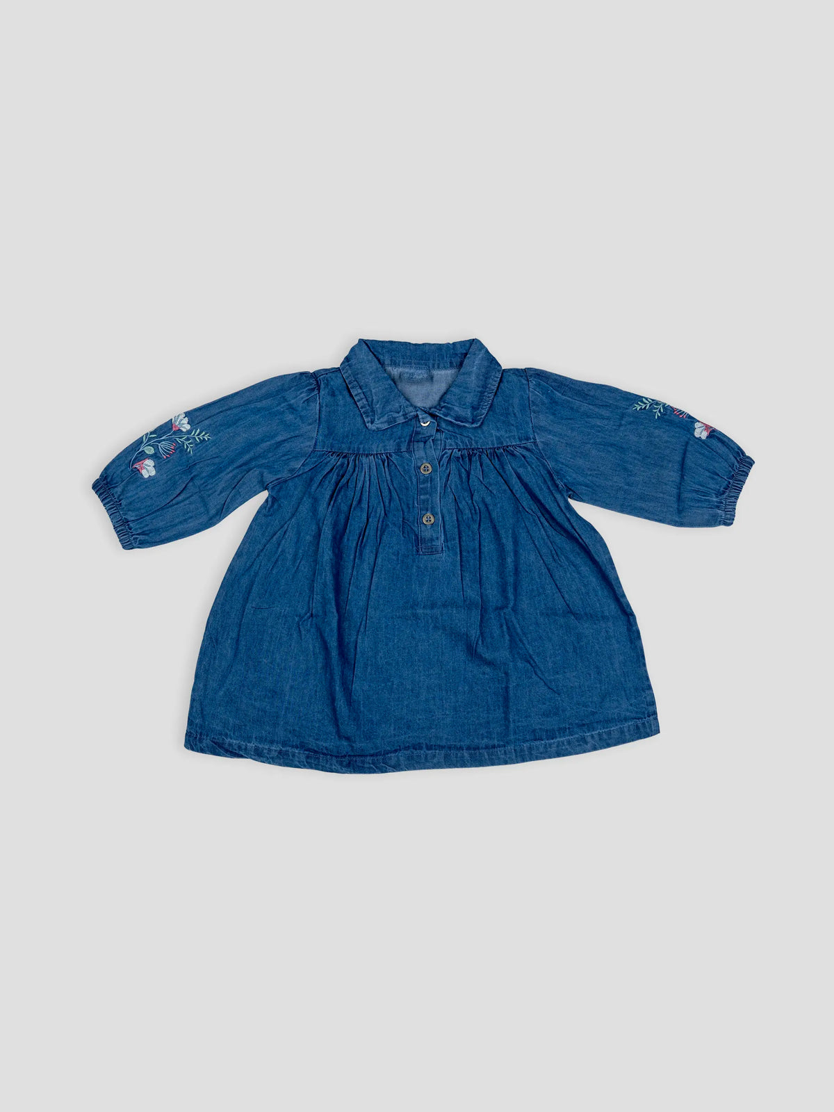 Hap & Hope  Full Sleeve Denim For Baby Girls