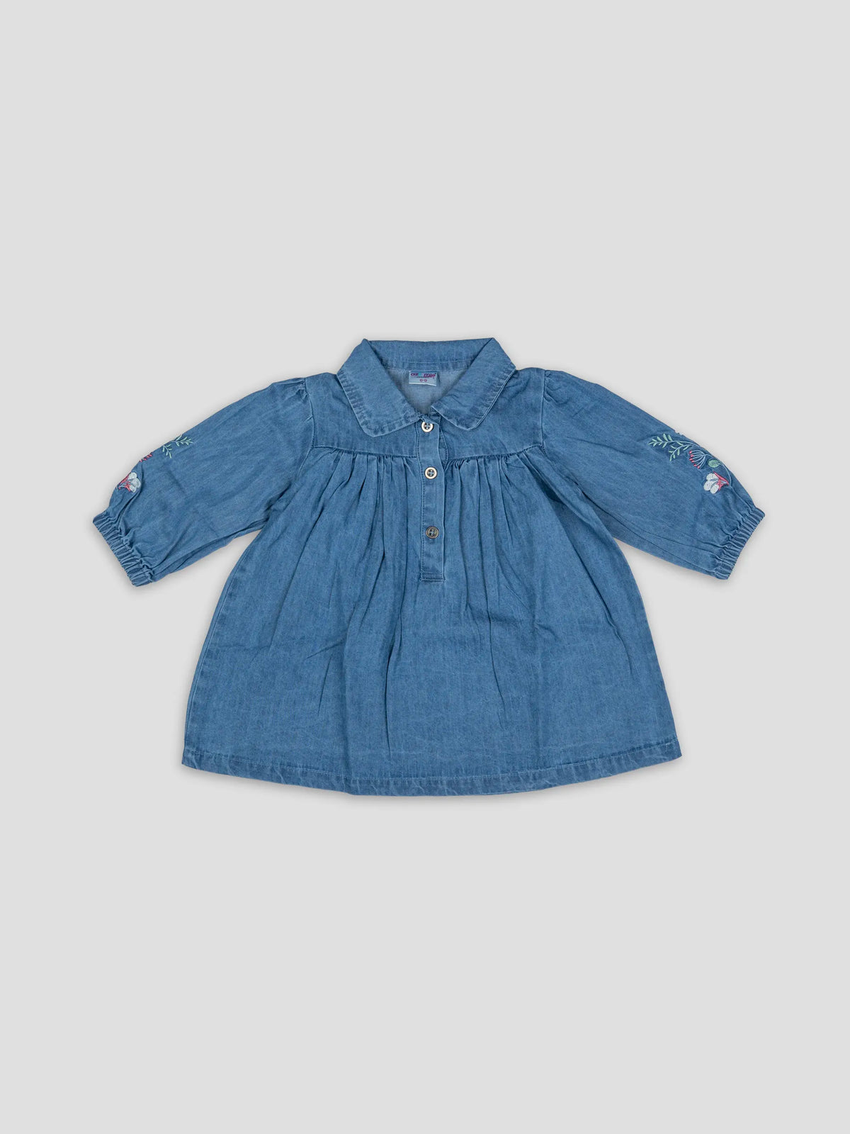 Hap & Hope  Full Sleeve Denim For Baby Girls