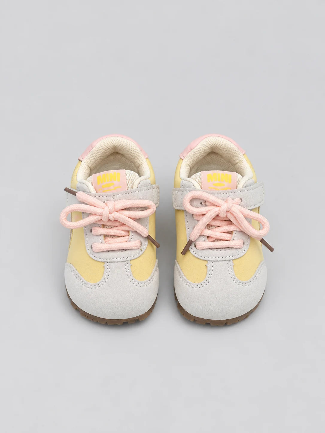Hap & Hope Lace-Up Velcro Sports Shoes For Girls