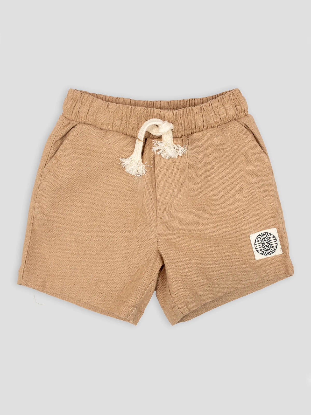Hap&Hope Linen Regular Fit Shorts for Baby Boy