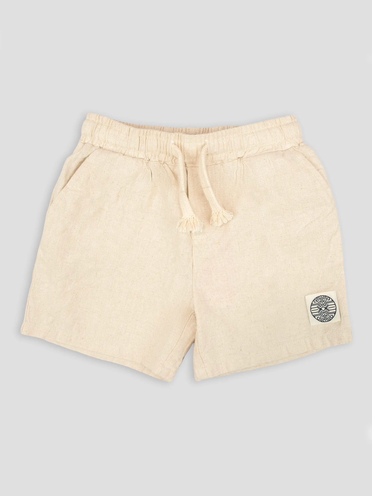 Hap&Hope Linen Regular Fit Shorts for Baby Boy