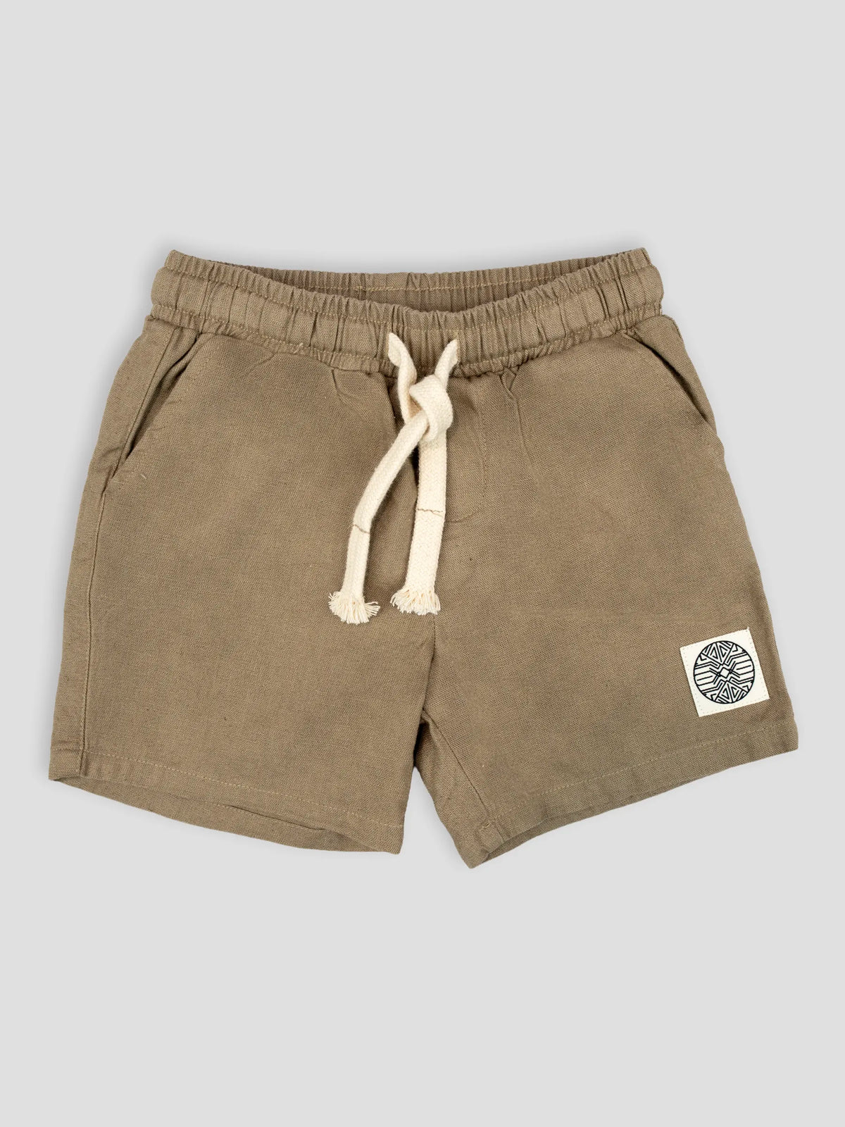 Hap&Hope Linen Regular Fit Shorts for Baby Boy