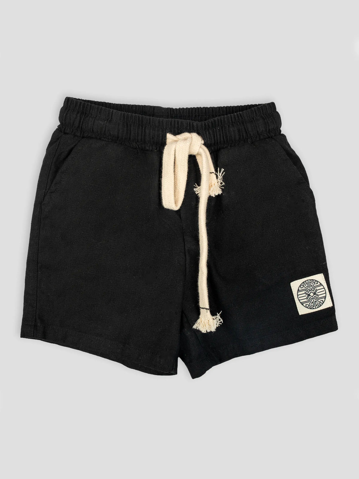 Hap&Hope Linen Relaxed Fit Shorts for Baby Boys
