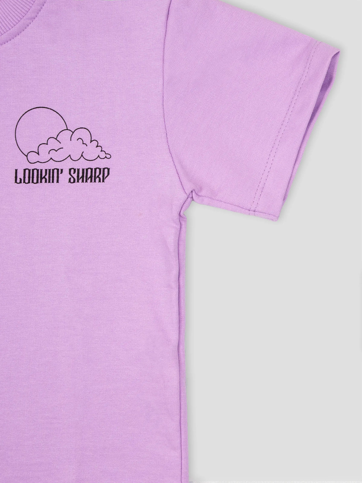 Hap & Hope  Lookin Sharp  Printed Half Sleeve Cotton T-Shirt For Boys