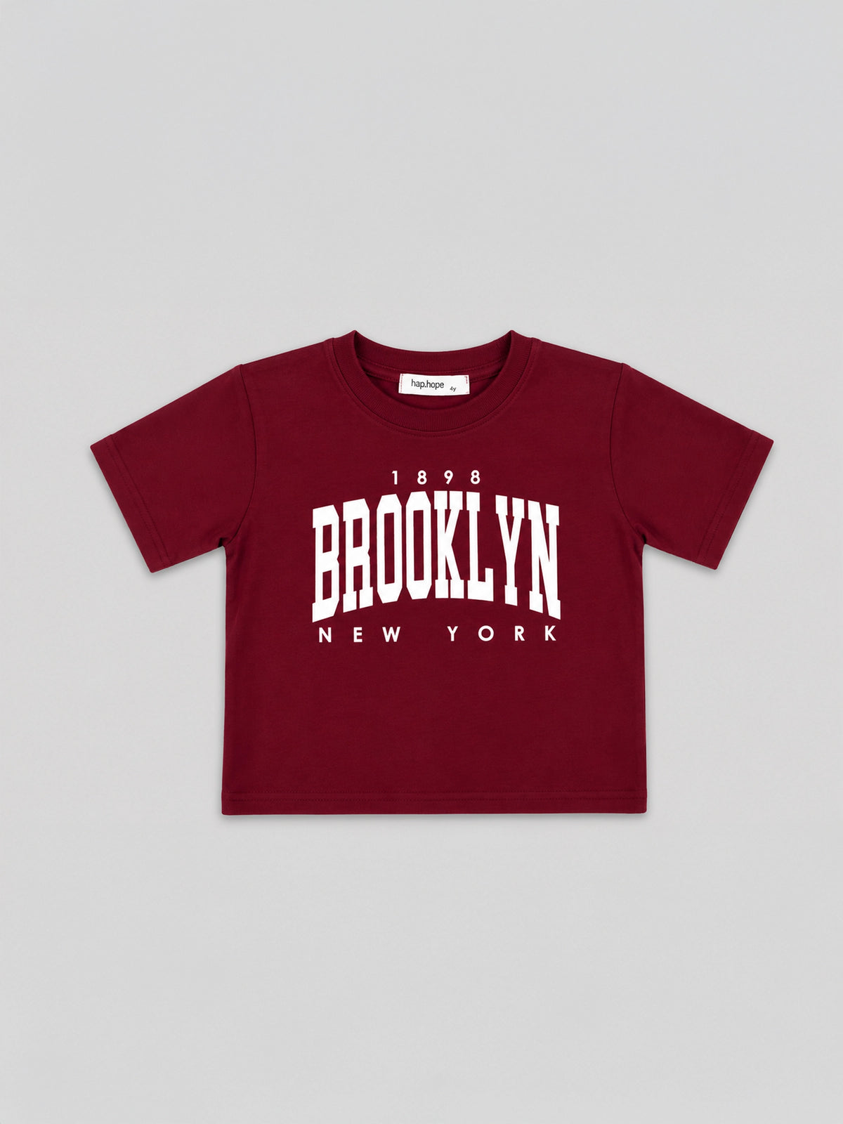 Hap & Hope New York Printed Half Sleeve Cotton T-Shirt For Boys