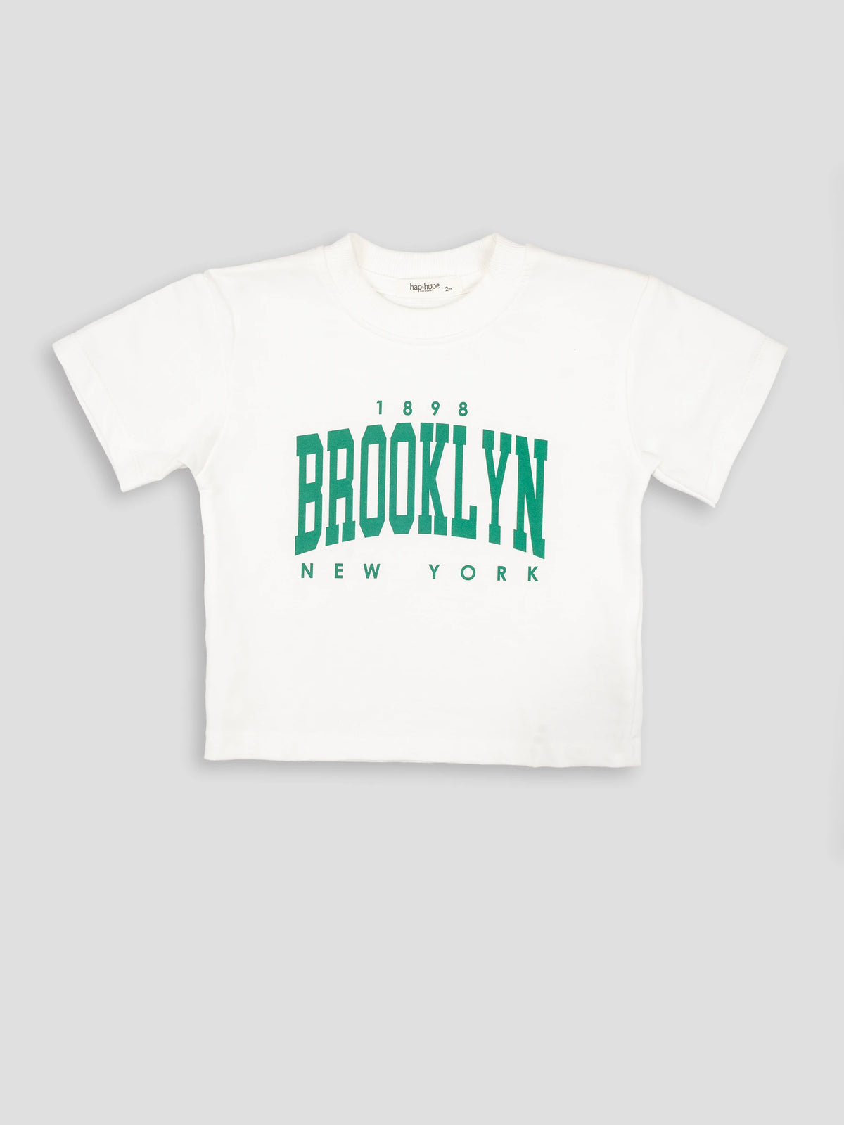 Hap & Hope New York Printed Half Sleeve Cotton T-Shirt For Boys