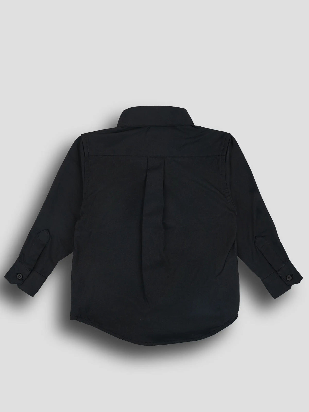 Hap&Hope Plain Collar Neck Full Sleeve Shirt for Boys