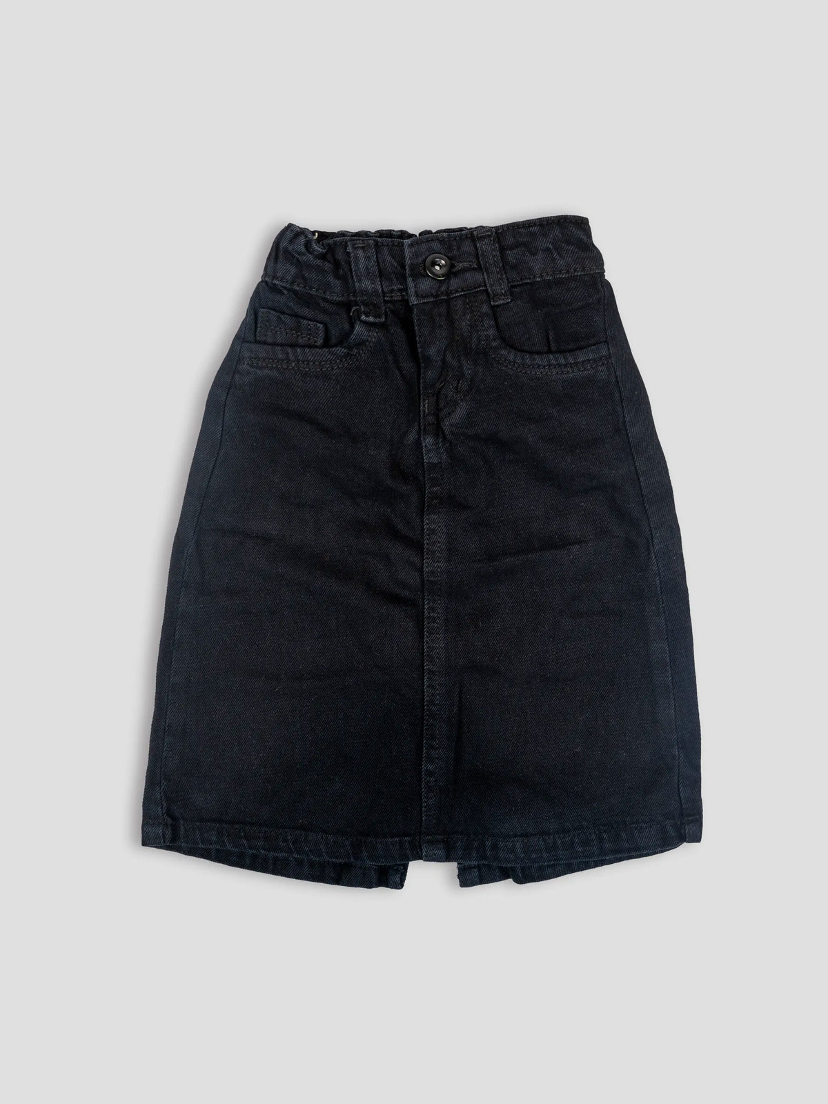 Hap & Hope Plain Denim Skirt  For Girls