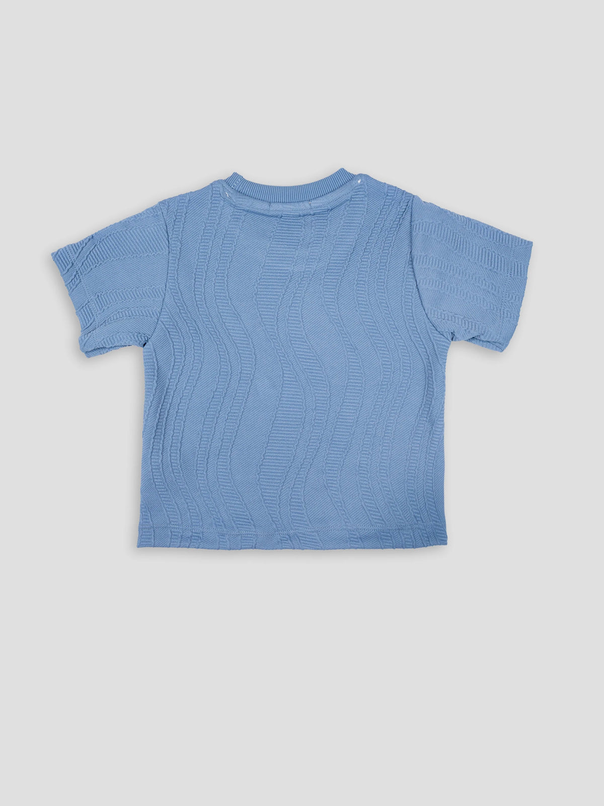 Hap&Hope Plain Round Neck Half Sleeve Cotton T-Shirt for Boys