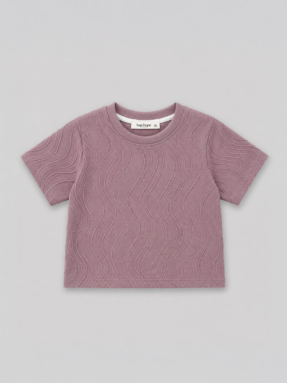 Hap&Hope Plain Round Neck Half Sleeve Cotton T-Shirt for Boys